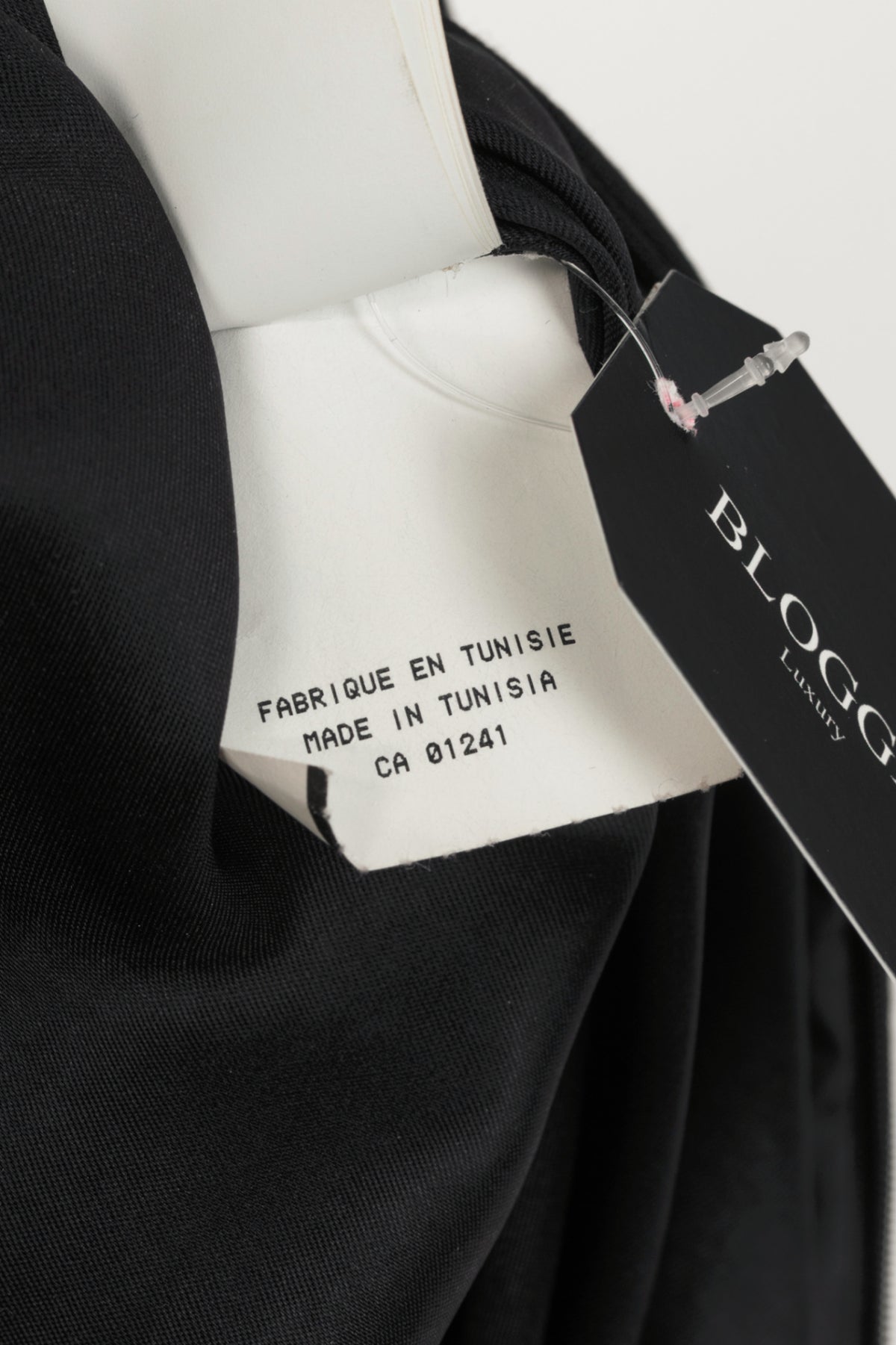 Boutique Moschino Black Wool-Crepe Crystal-Embellished Sheath Dress