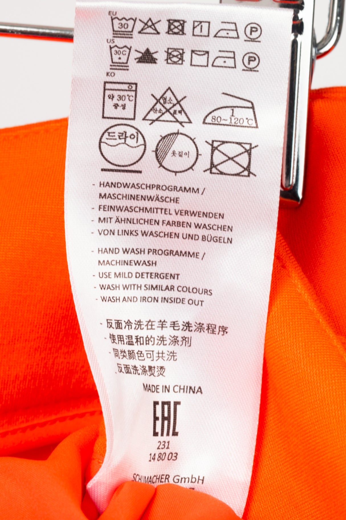 Dorothee Schumacher Emotional Essence Spiced Orange Ponte Trousers