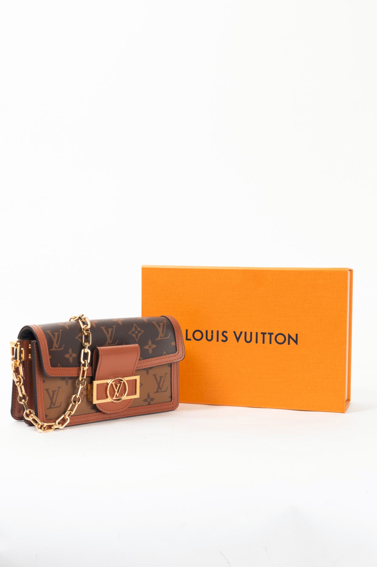 Louis Vuitton Dauphine East-West Monogram & Monogram Reverse Shoulder Bag