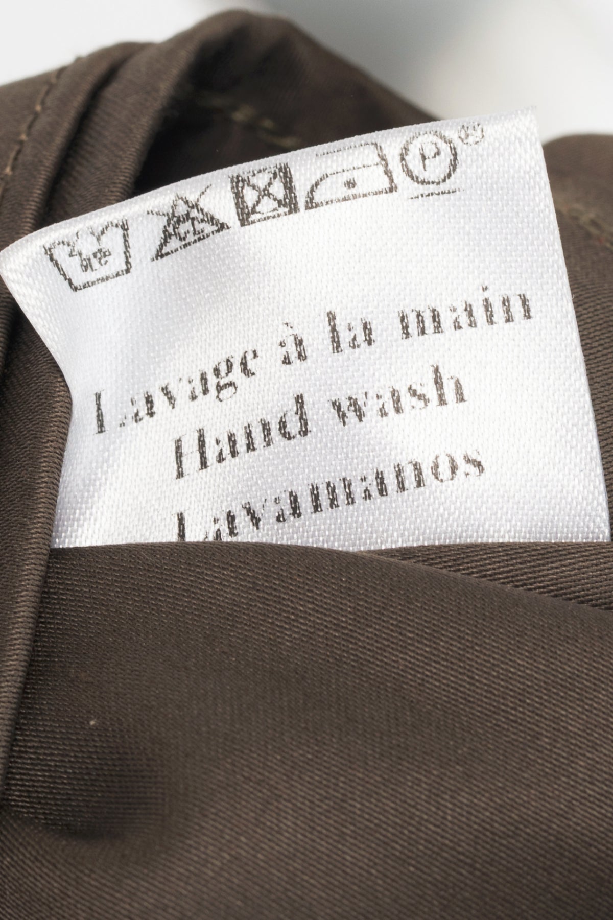Hermes Brown Coated Cotton Mackintosh Coat
