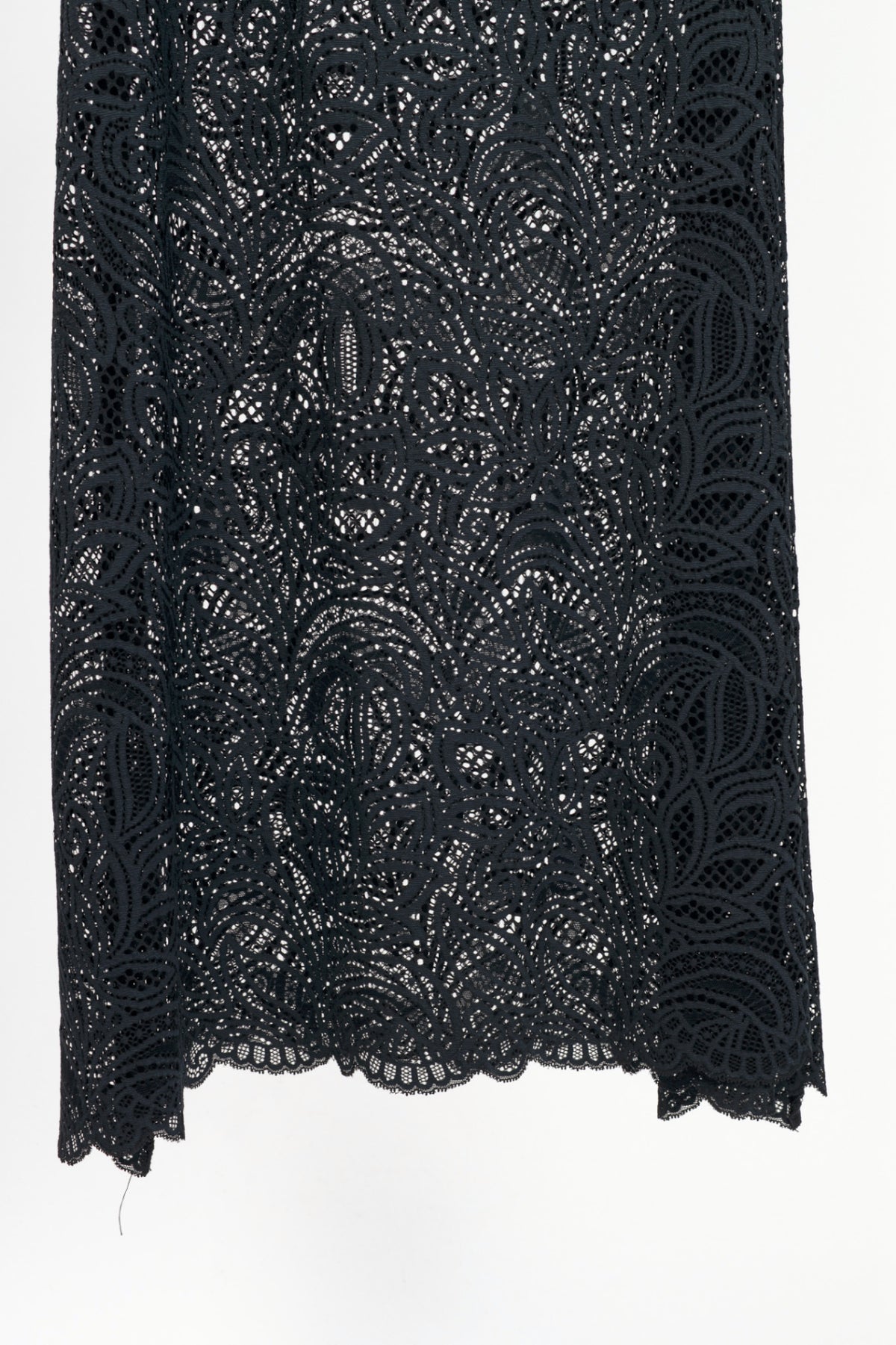 Beaufille Lotta Black Lace Off-Shoulder Maxi Dress