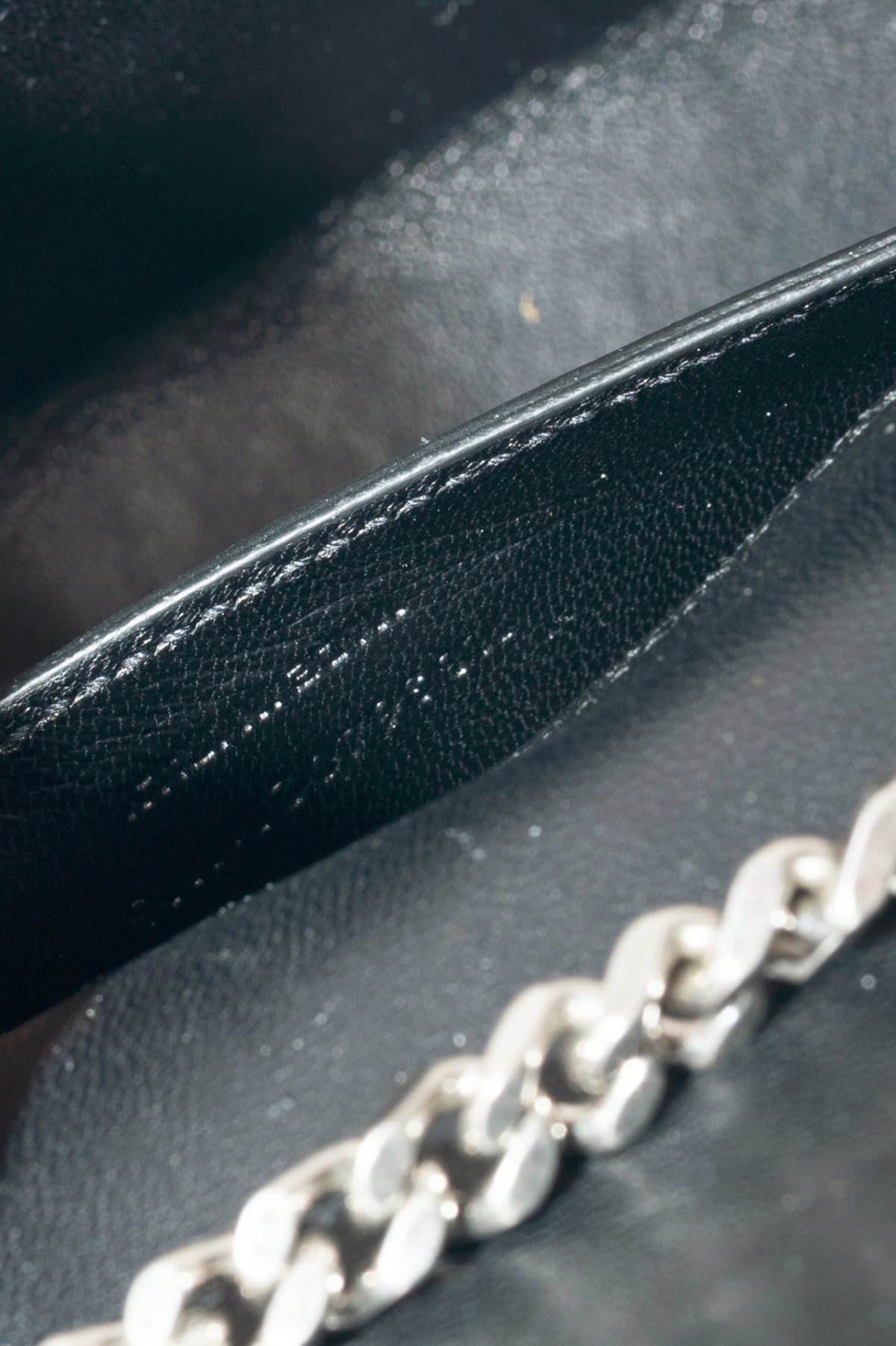 Saint Laurent Kate Medium Blue Denim YSL Monogramme Shoulder Bag