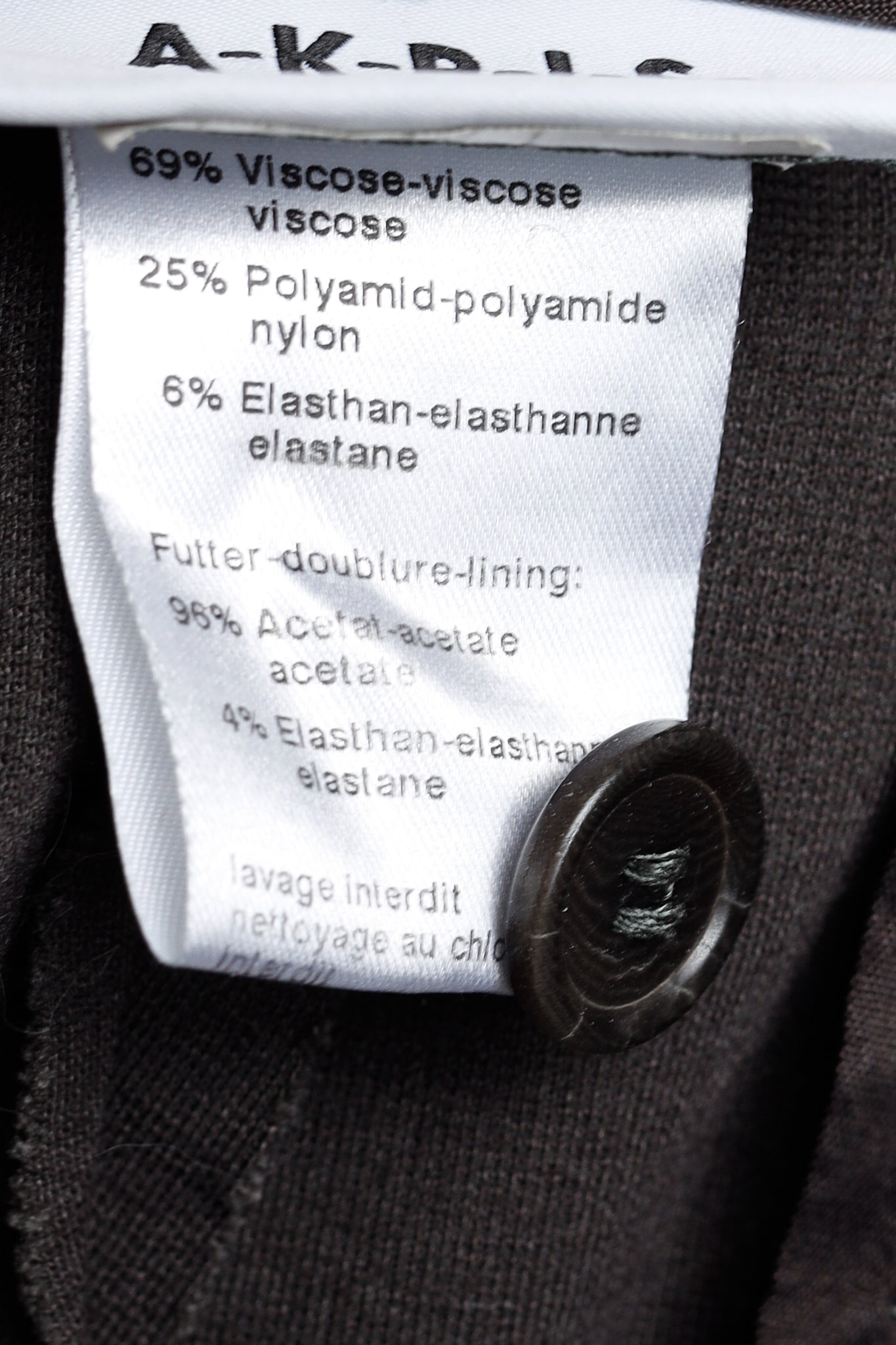 Akris Punto Grey Stretch Ponte Trousers