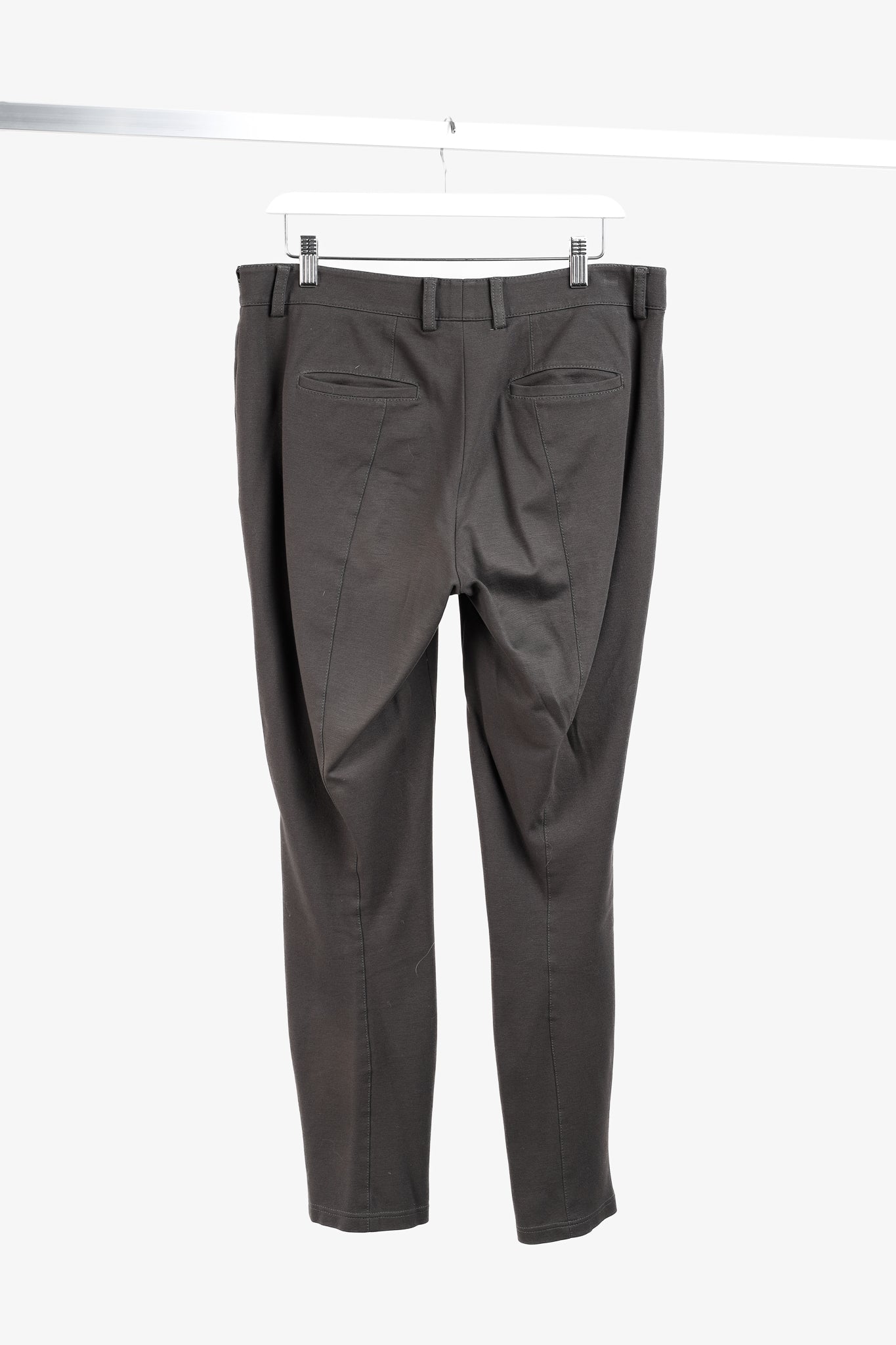 Akris Punto Grey Stretch Ponte Trousers