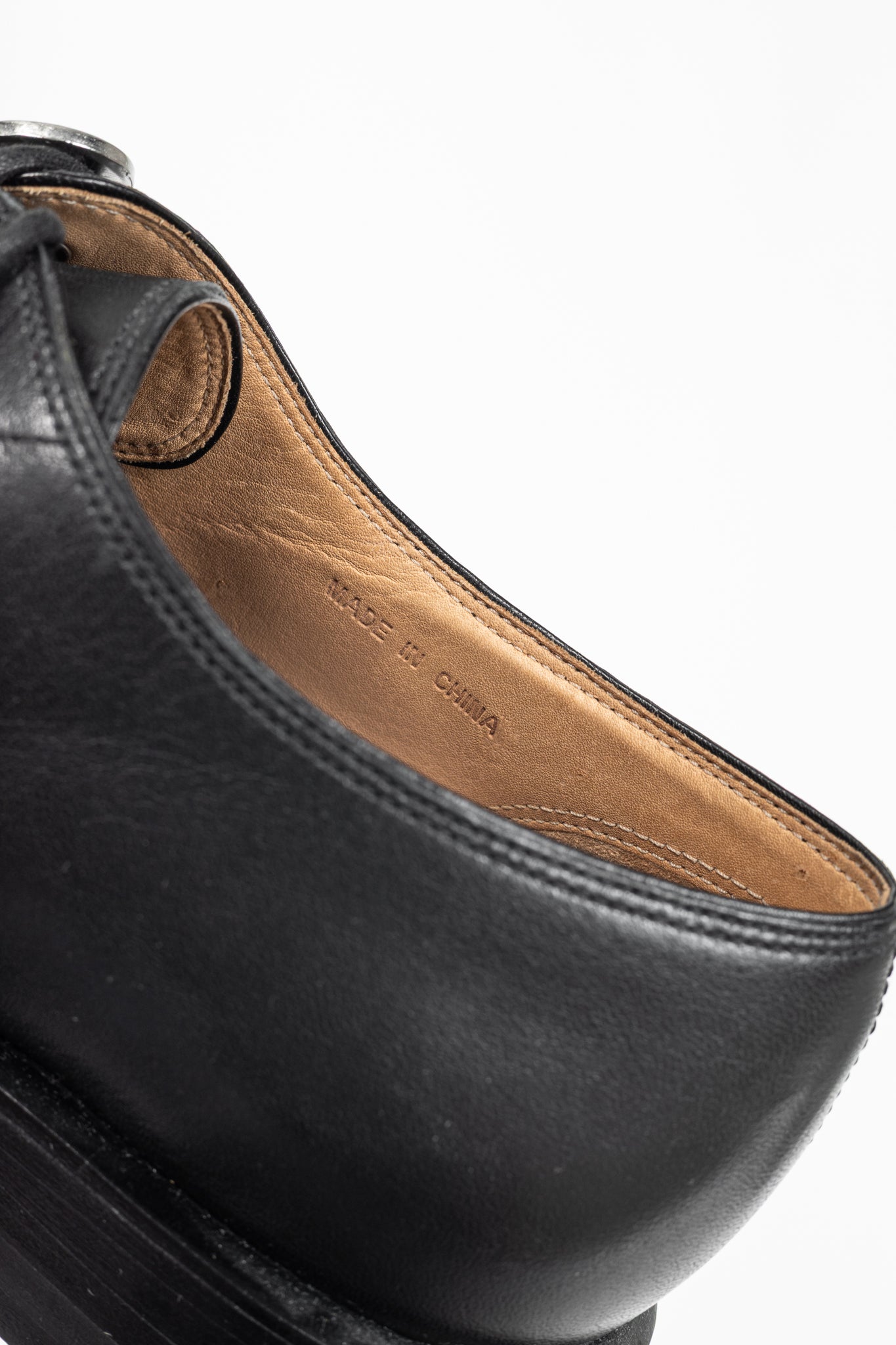 Alexander Wang Matilda Black Leather Button Derbies