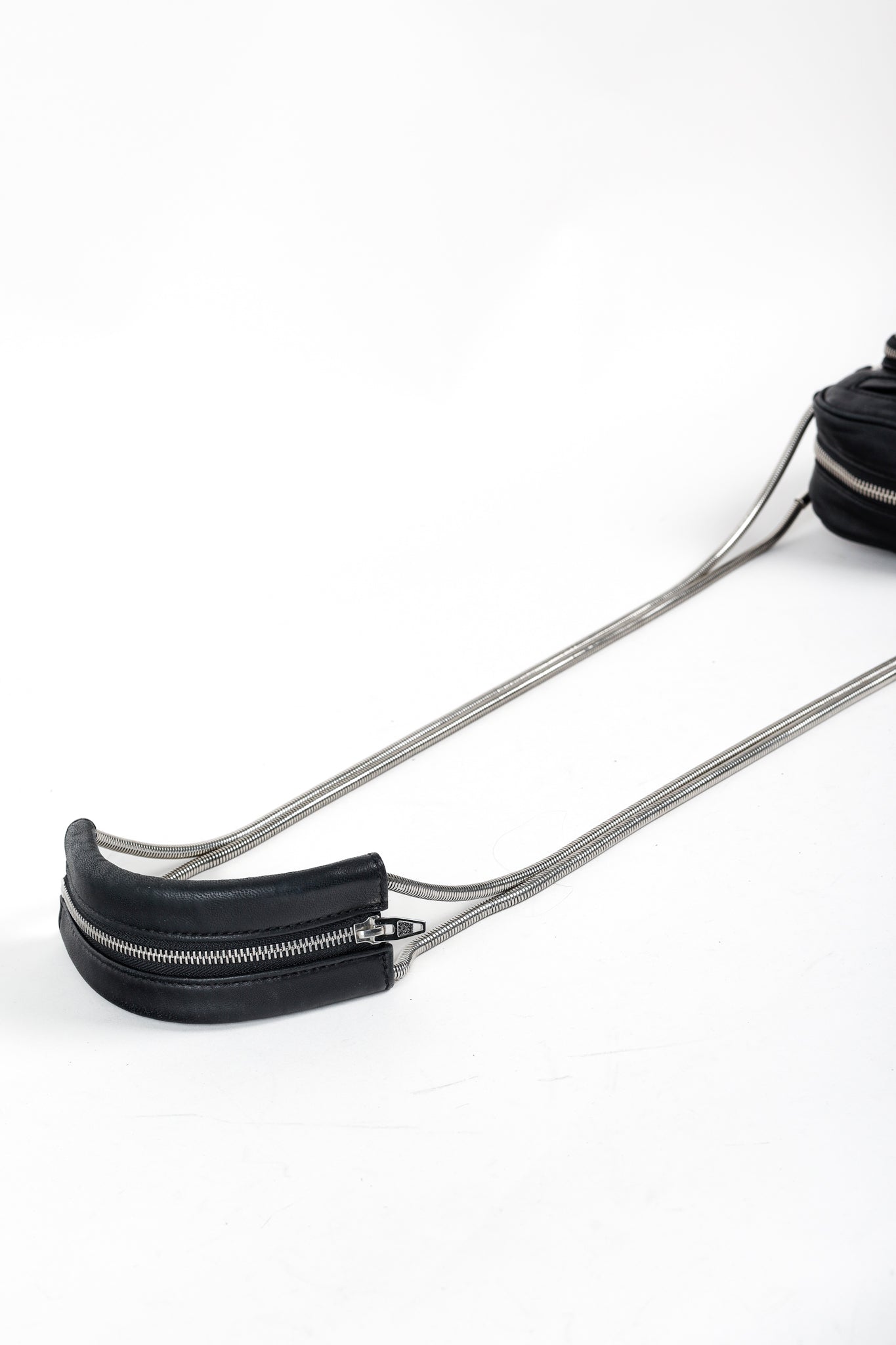 Alexander Wang Mini Brenda Black Leather Crossbody Bag