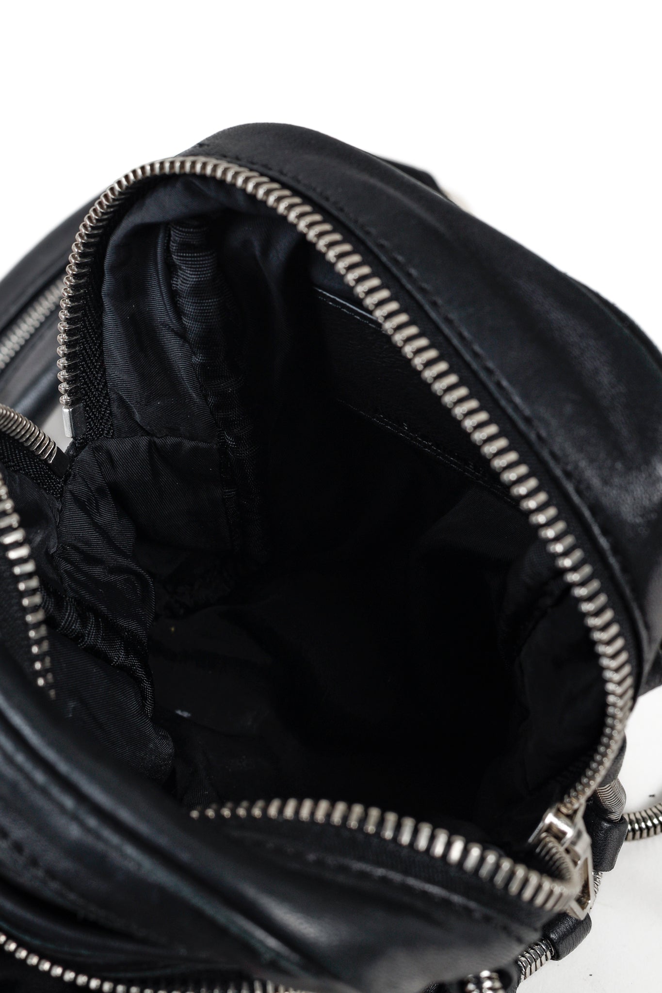 Alexander Wang Mini Brenda Black Leather Crossbody Bag