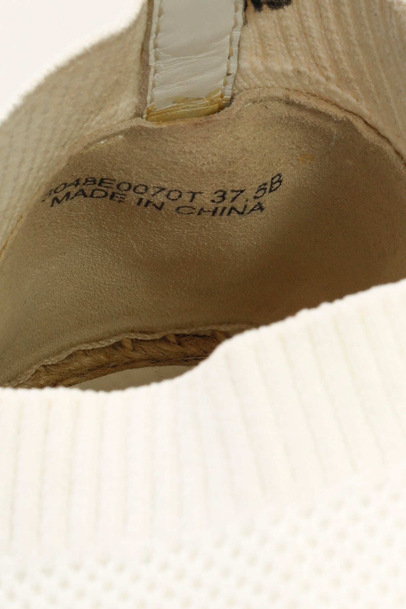 Alexander Wang Dylan White Espadrille Sneakers