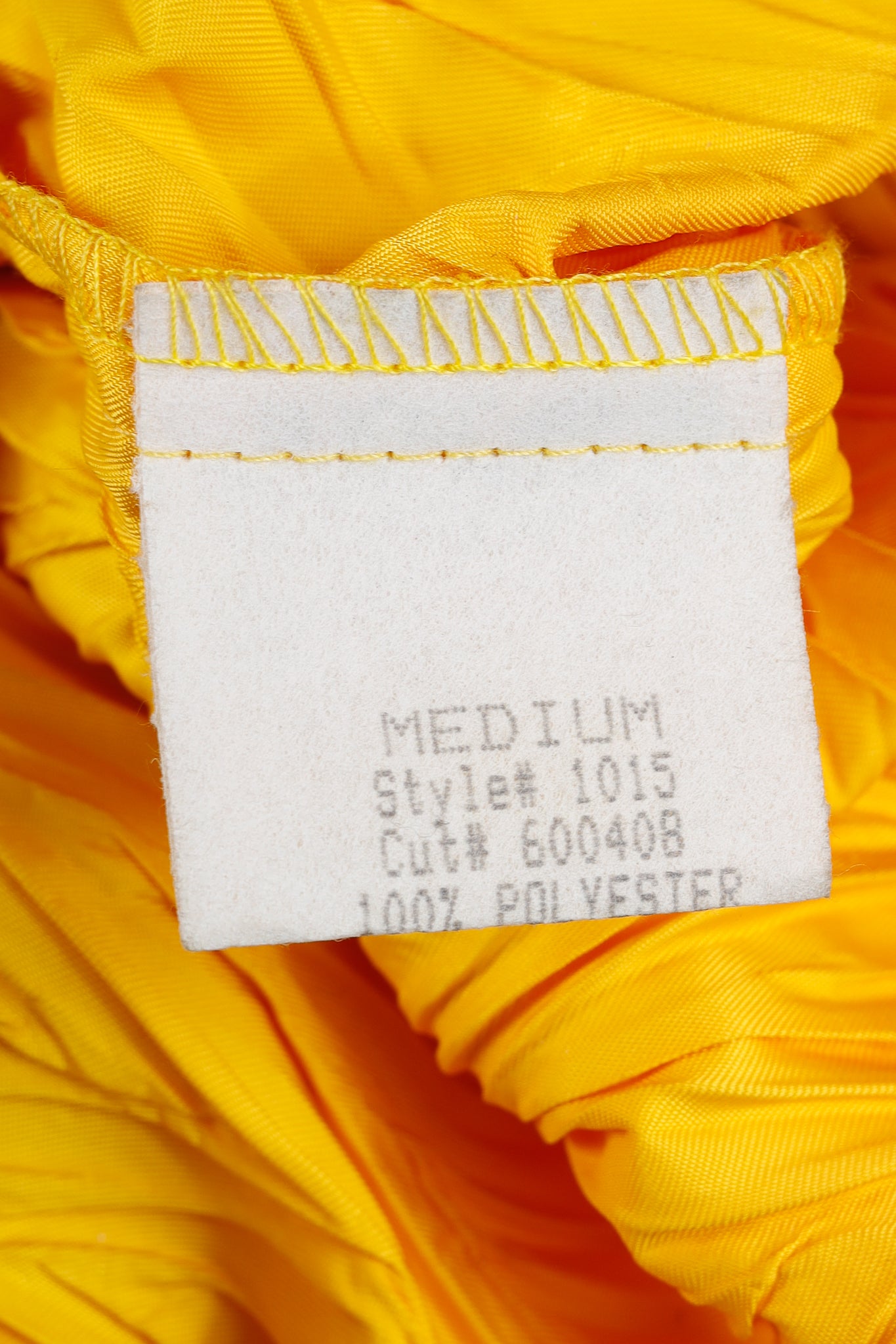 Babette Yellow Pleated Snap-Front Cowl-Collar Maxi Coat
