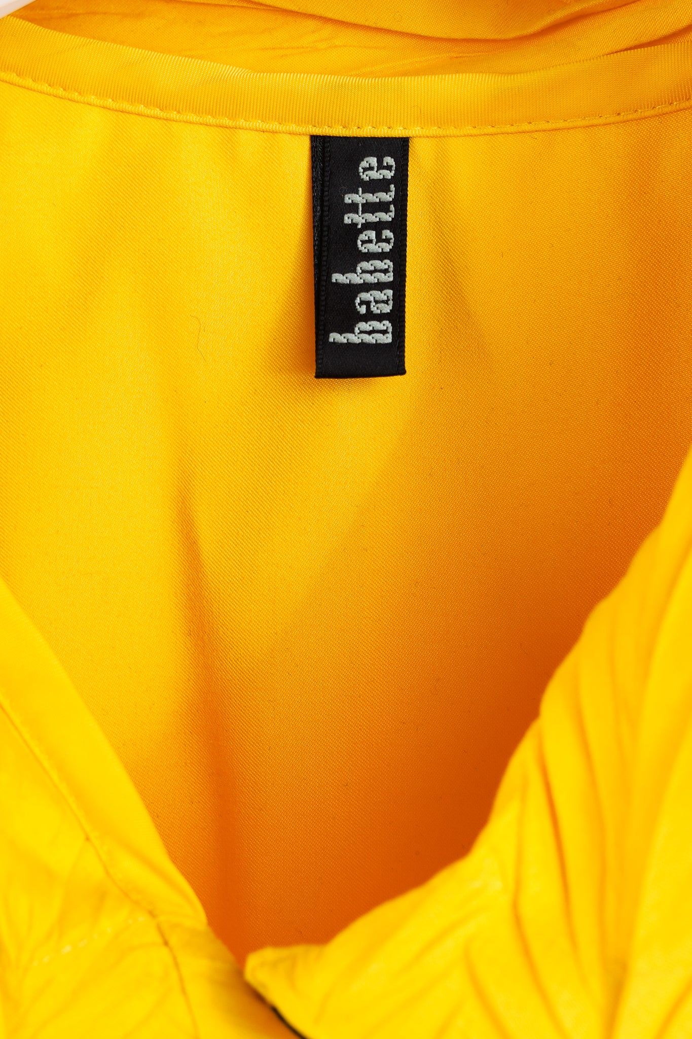 Babette Yellow Pleated Snap-Front Cowl-Collar Maxi Coat