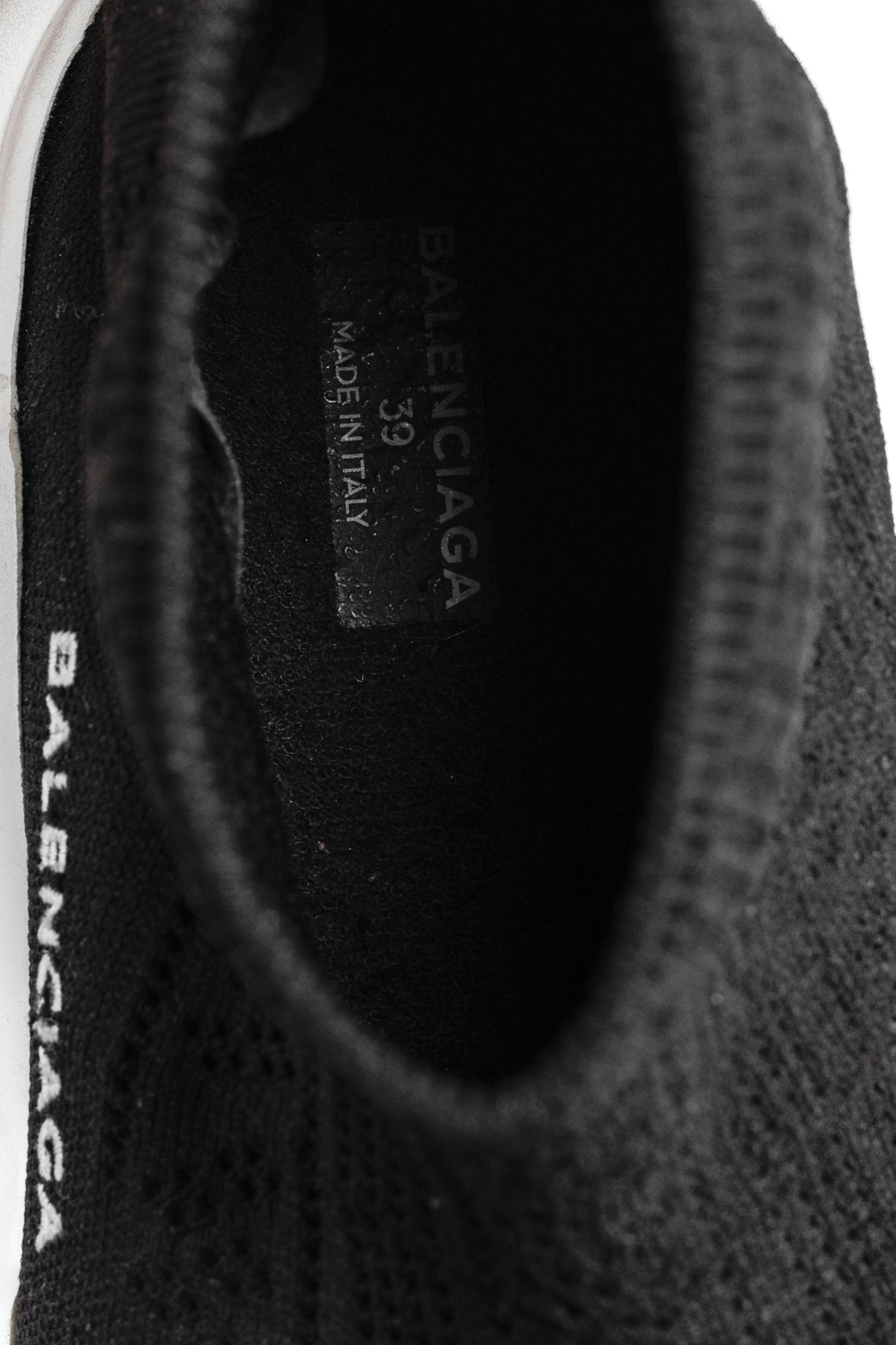 Balenciaga Speed Black Knit Sock Sneakers