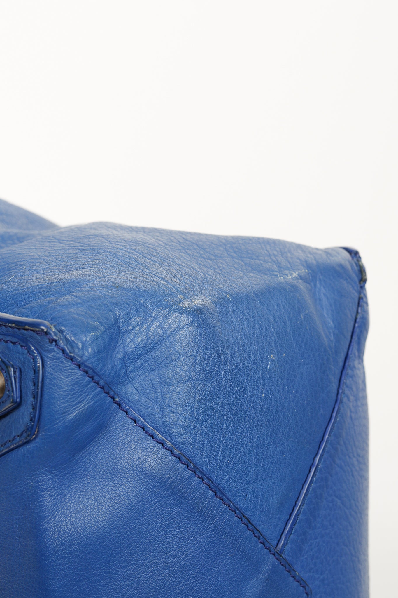 Balenciaga Papier A4 Tote Blue Soft Calfskin Bag