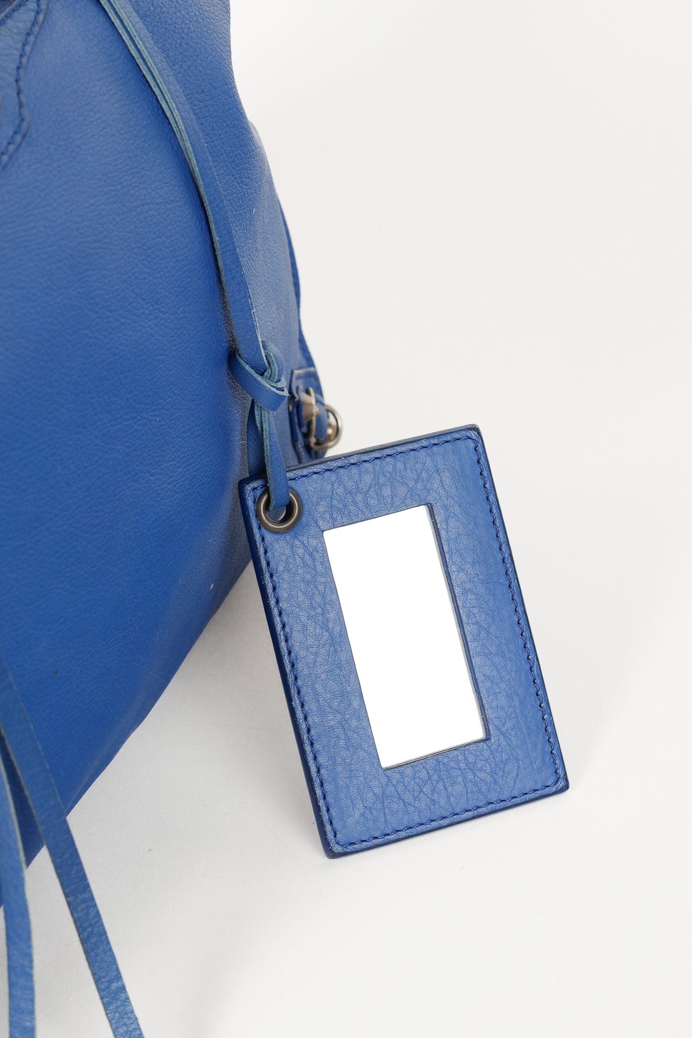 Balenciaga Papier A4 Tote Blue Soft Calfskin Bag