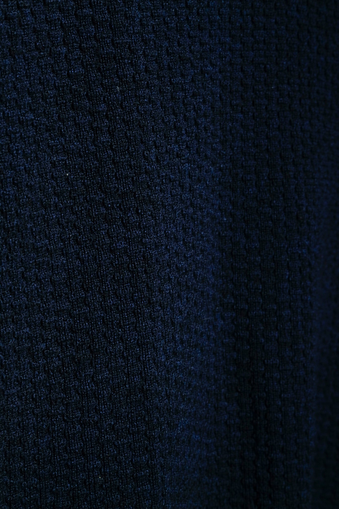 Balenciaga Navy Blue Knit Sweater Dress