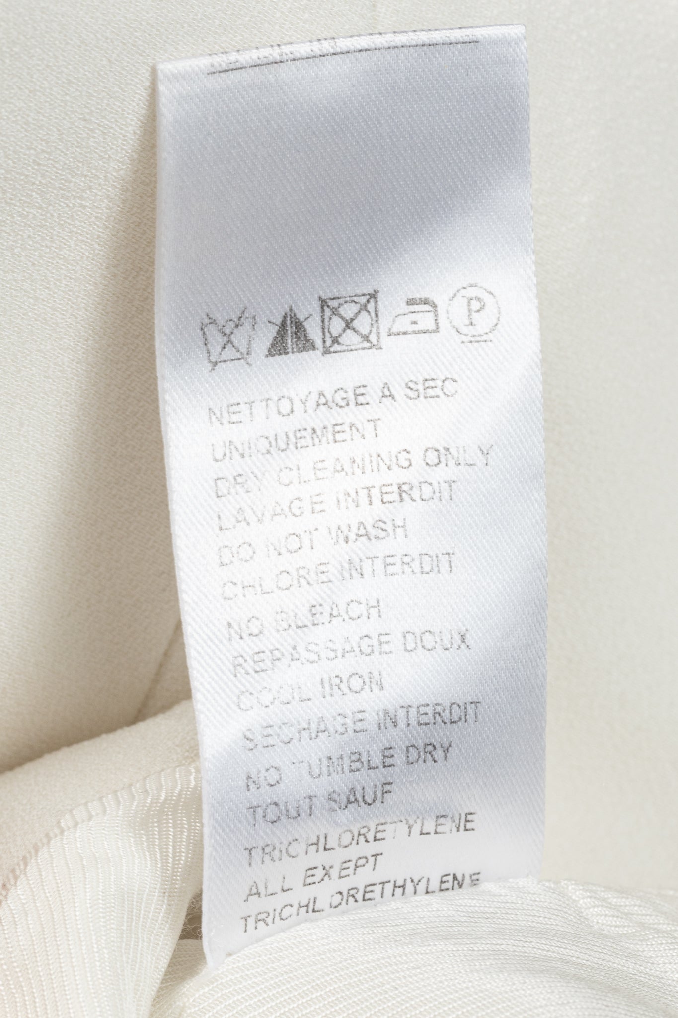 Balmain White Crepe Square-Neck Cropped Bustier
