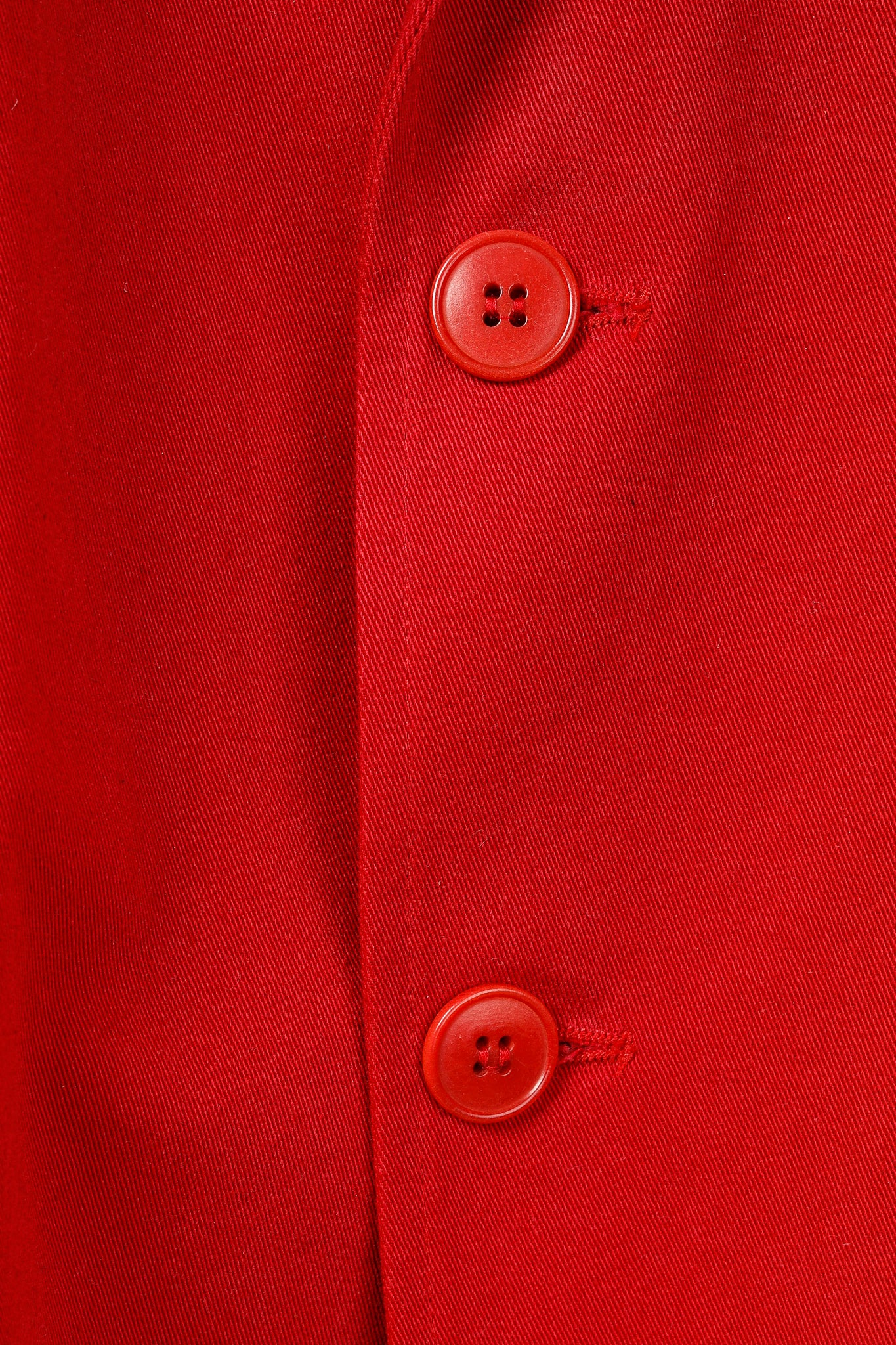 Band of Outsiders Red Cotton-Twill Tailored Blazer