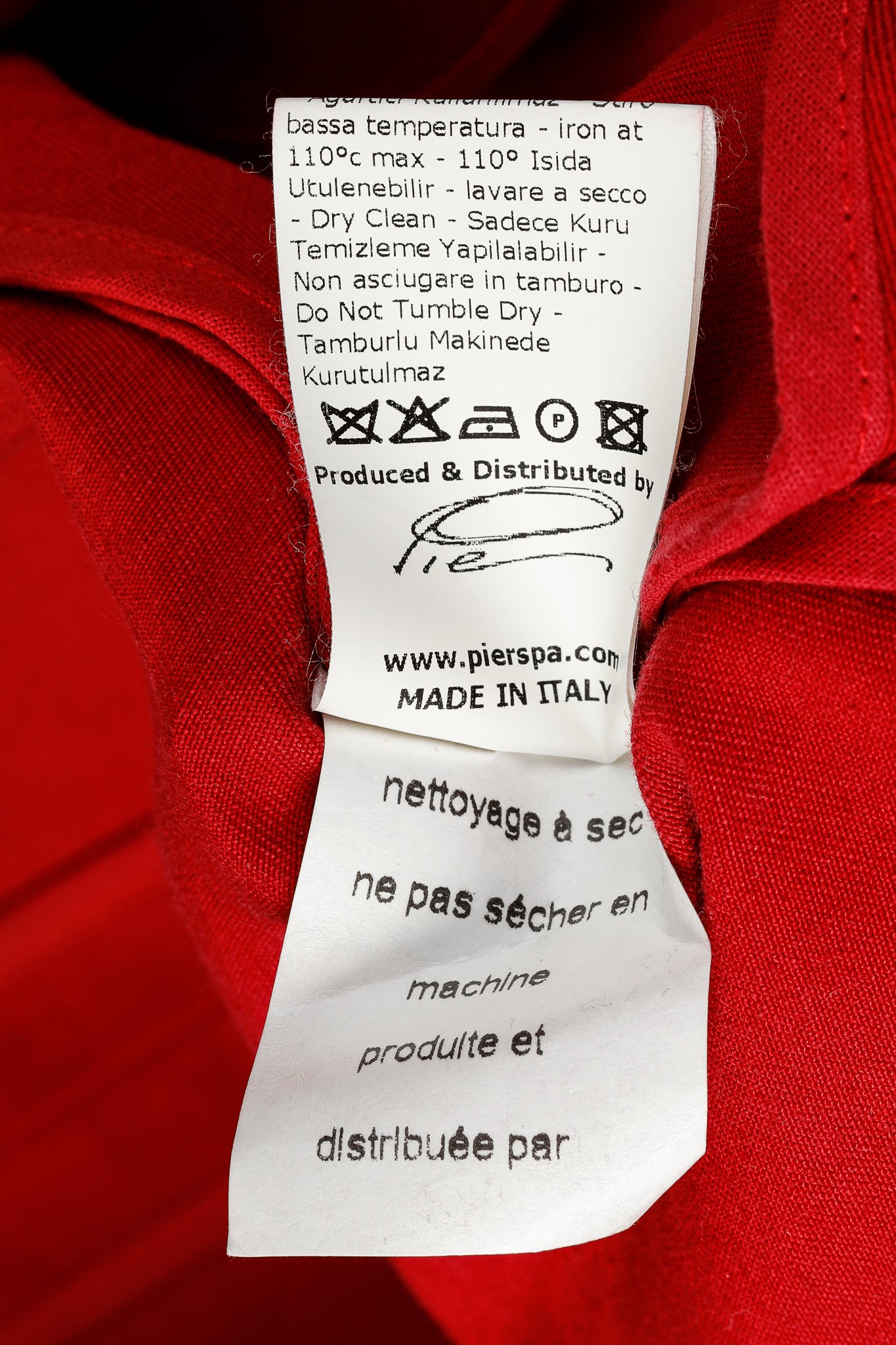 Band of Outsiders Red Cotton-Twill Tailored Blazer