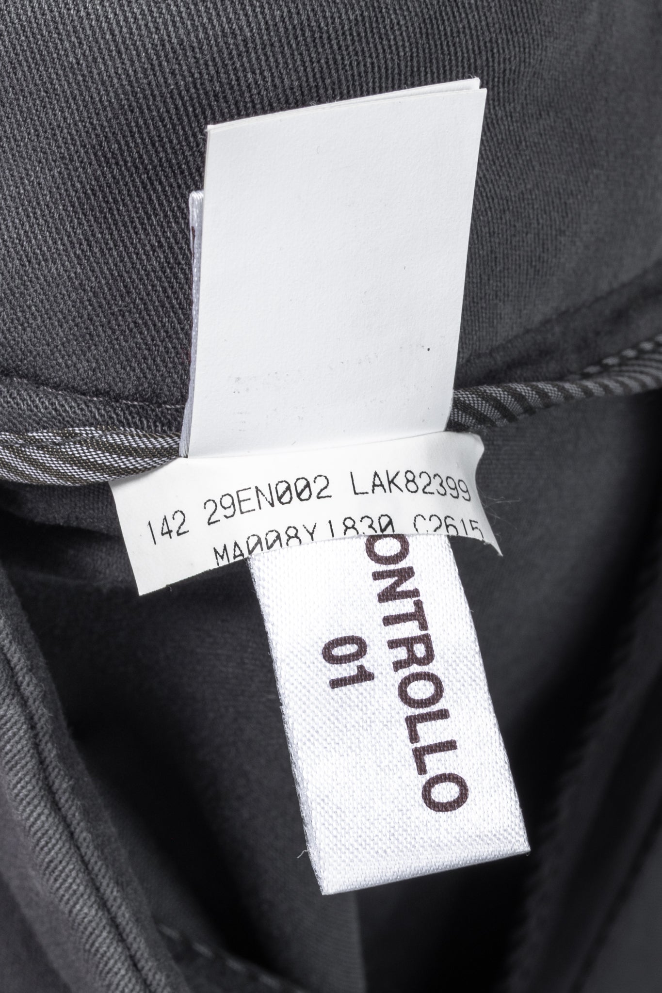 Brunello Cucinelli AW/14 Grey Cotton-Twill Leggings
