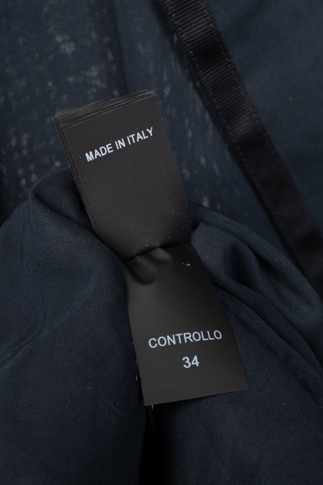 Brunello Cucinelli SS18 Navy Blue Cotton Feather-Monili-Brooch Blazer