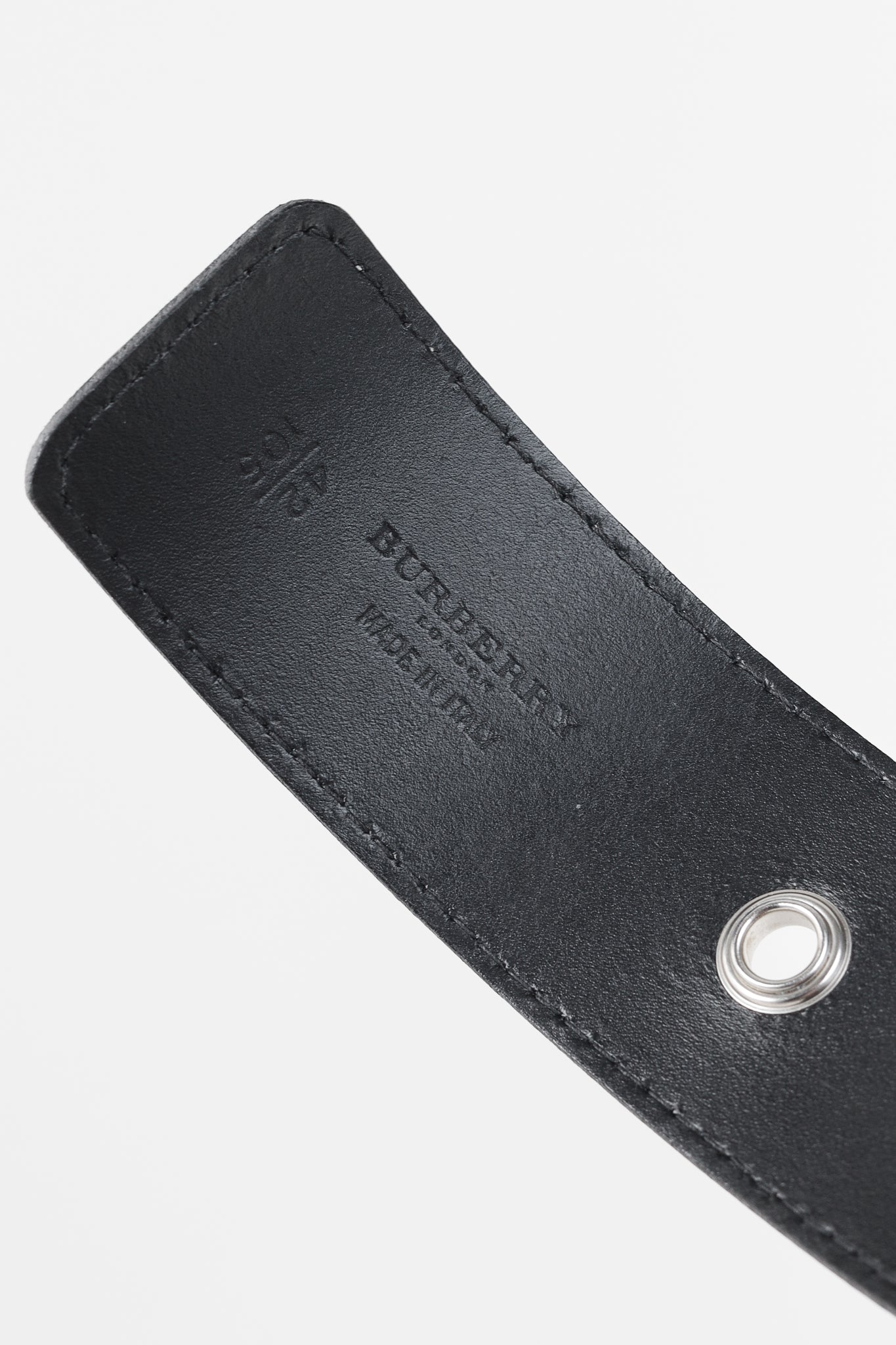 Burberry House Check Coated Canvas Belt