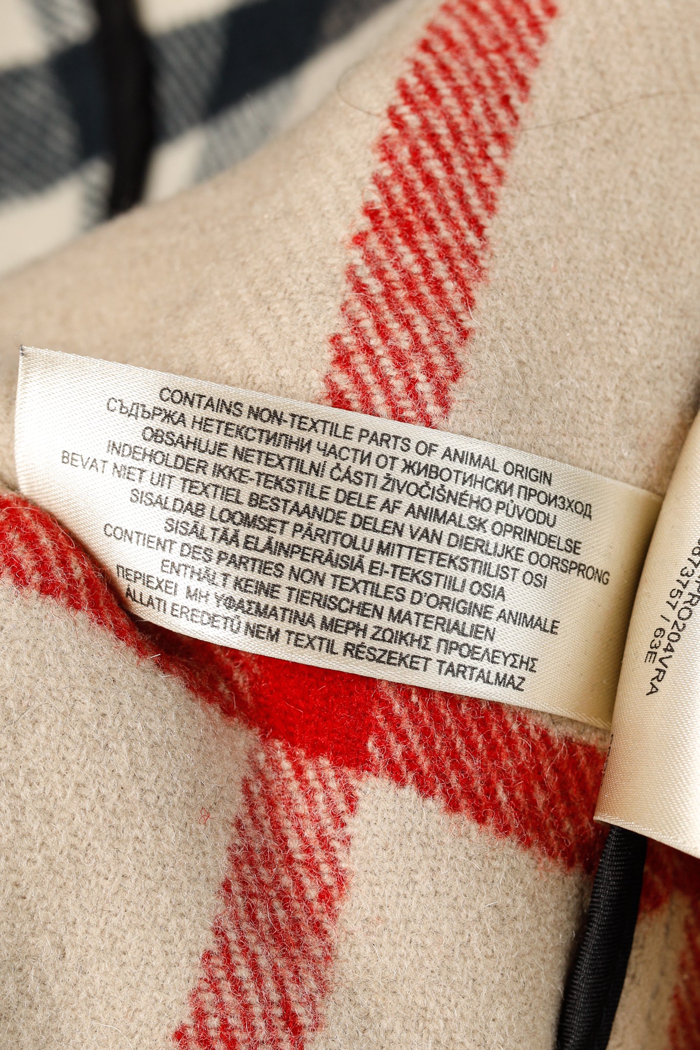 Burberry Brit Blackwell Grey Wool Fur-Trim Duffle Coat