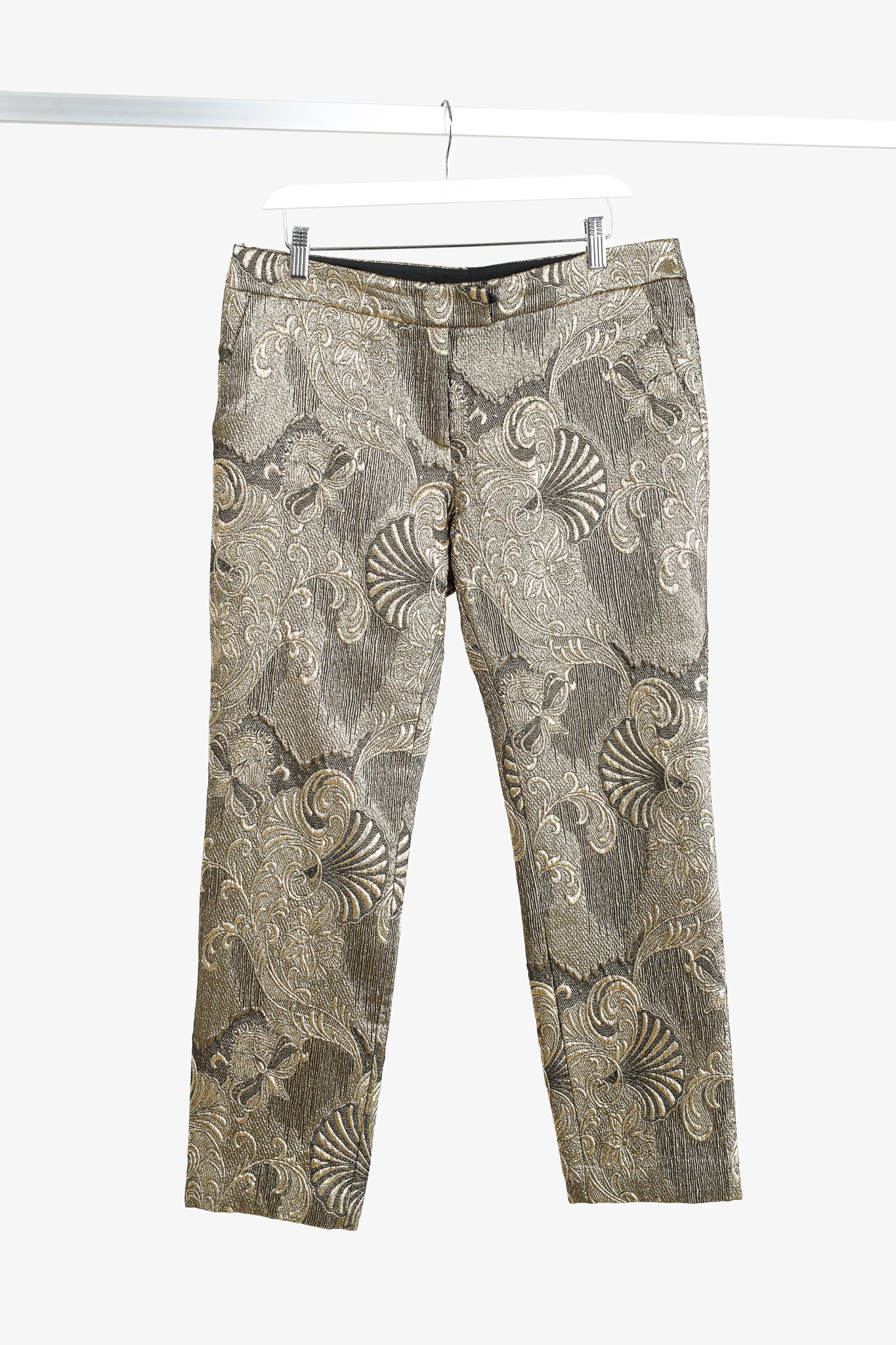 Camilla and Marc Sublime Gold Brocade Jacquard Pants