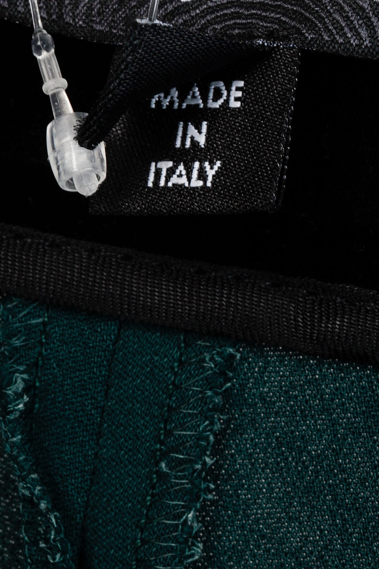 Just Cavalli Green Velvet Waist Trousers