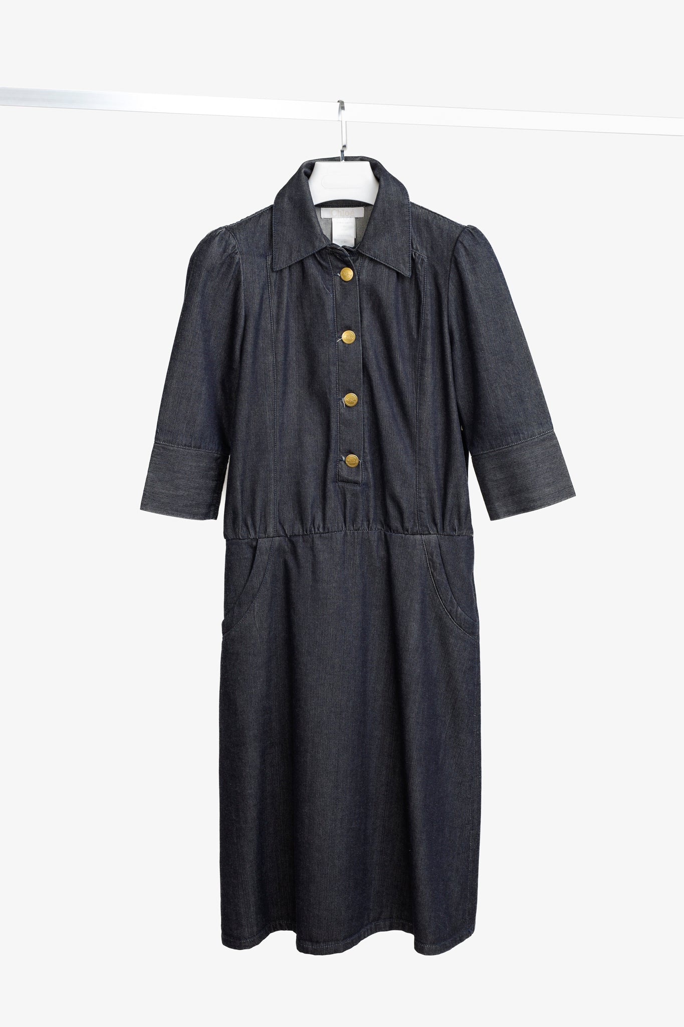 Chloe Indigo Denim Shirtdress Blogger Armoire Chloe Indigo Denim Shirtdress Blogger Armoire
