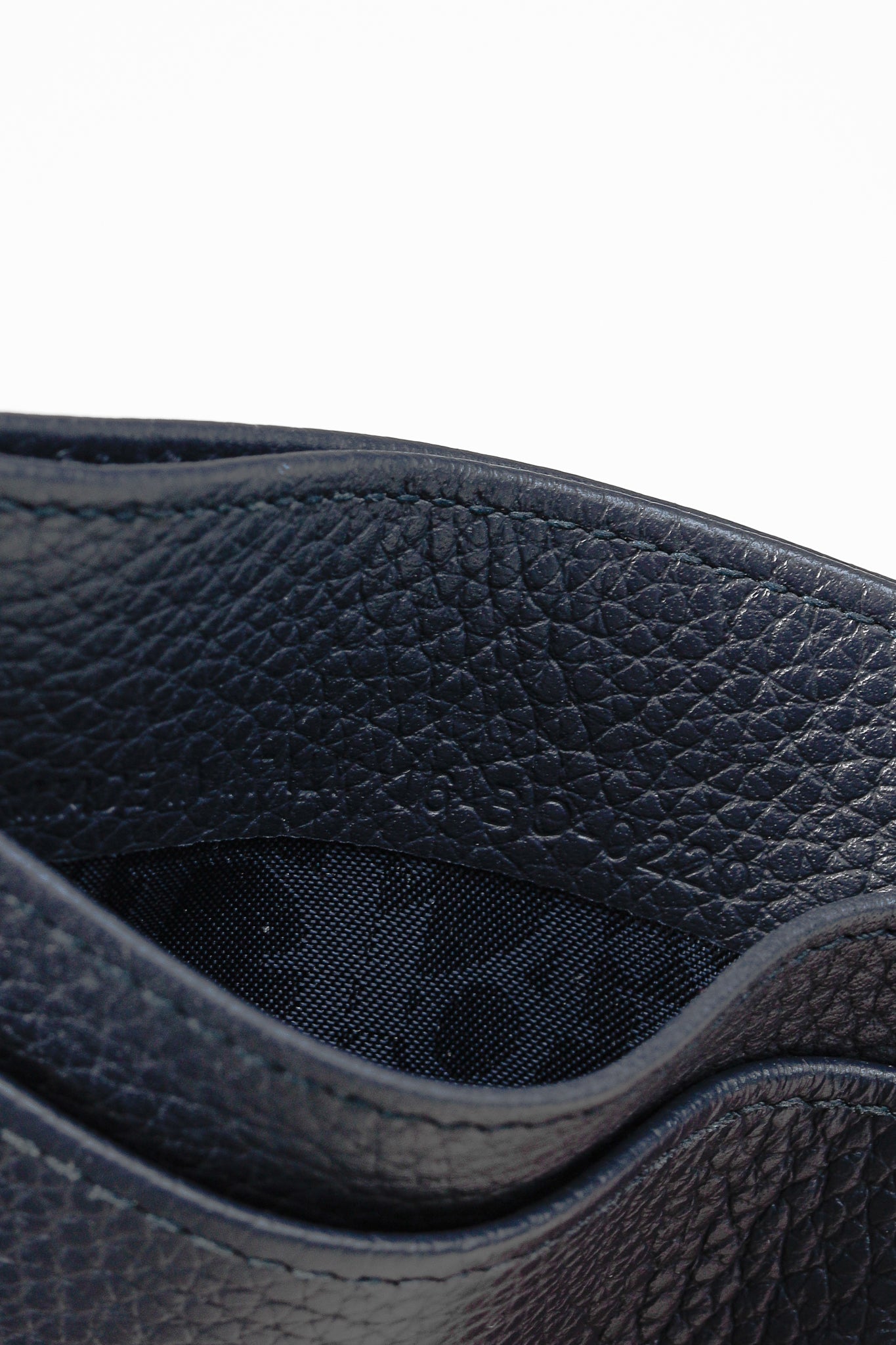 Dior x Air Jordan Air Dior Wings Navy Leather Card Holder