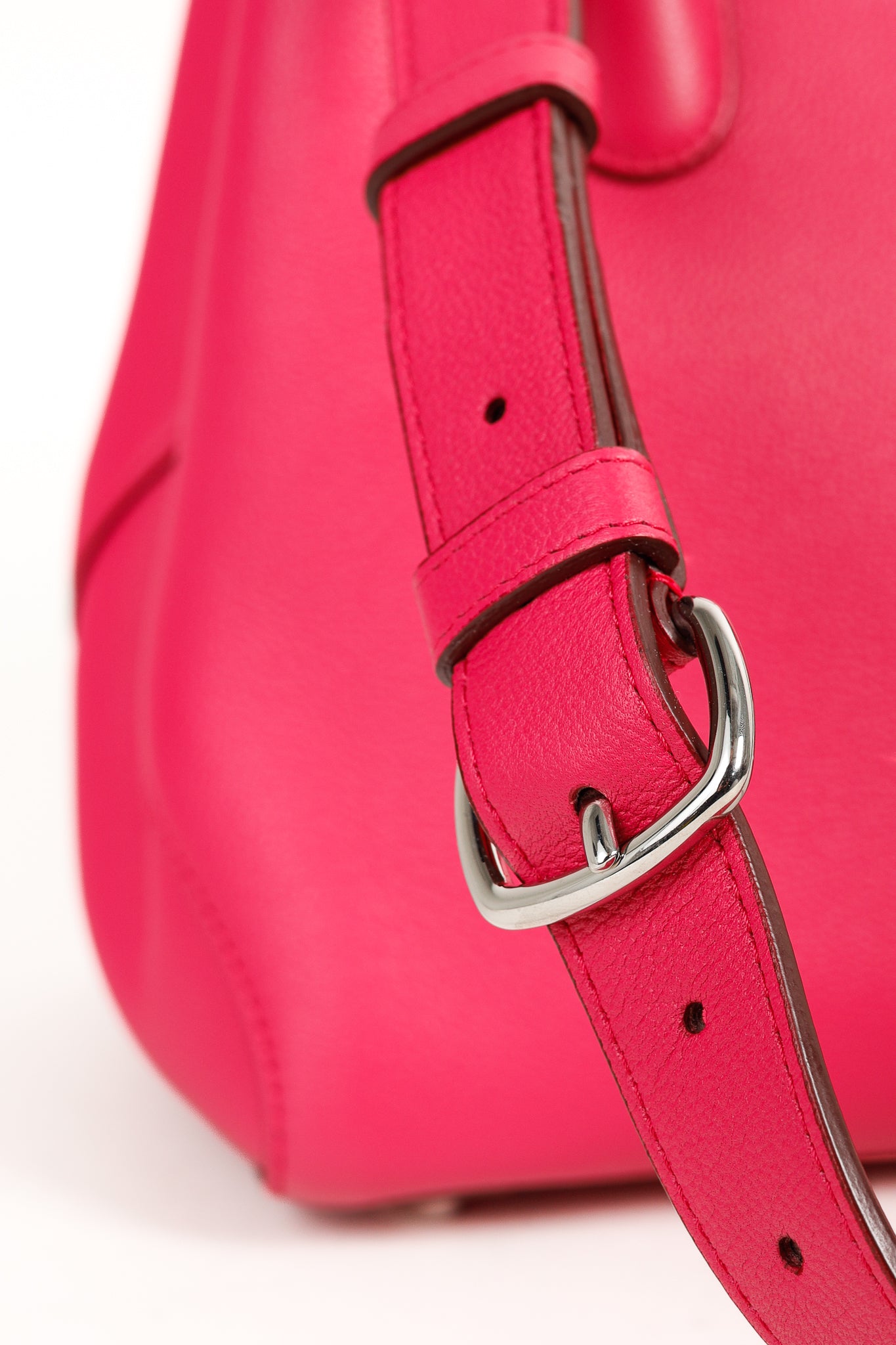 Christian Dior Open Bar Small Pink Supple Grained Calfskin Leather Tote