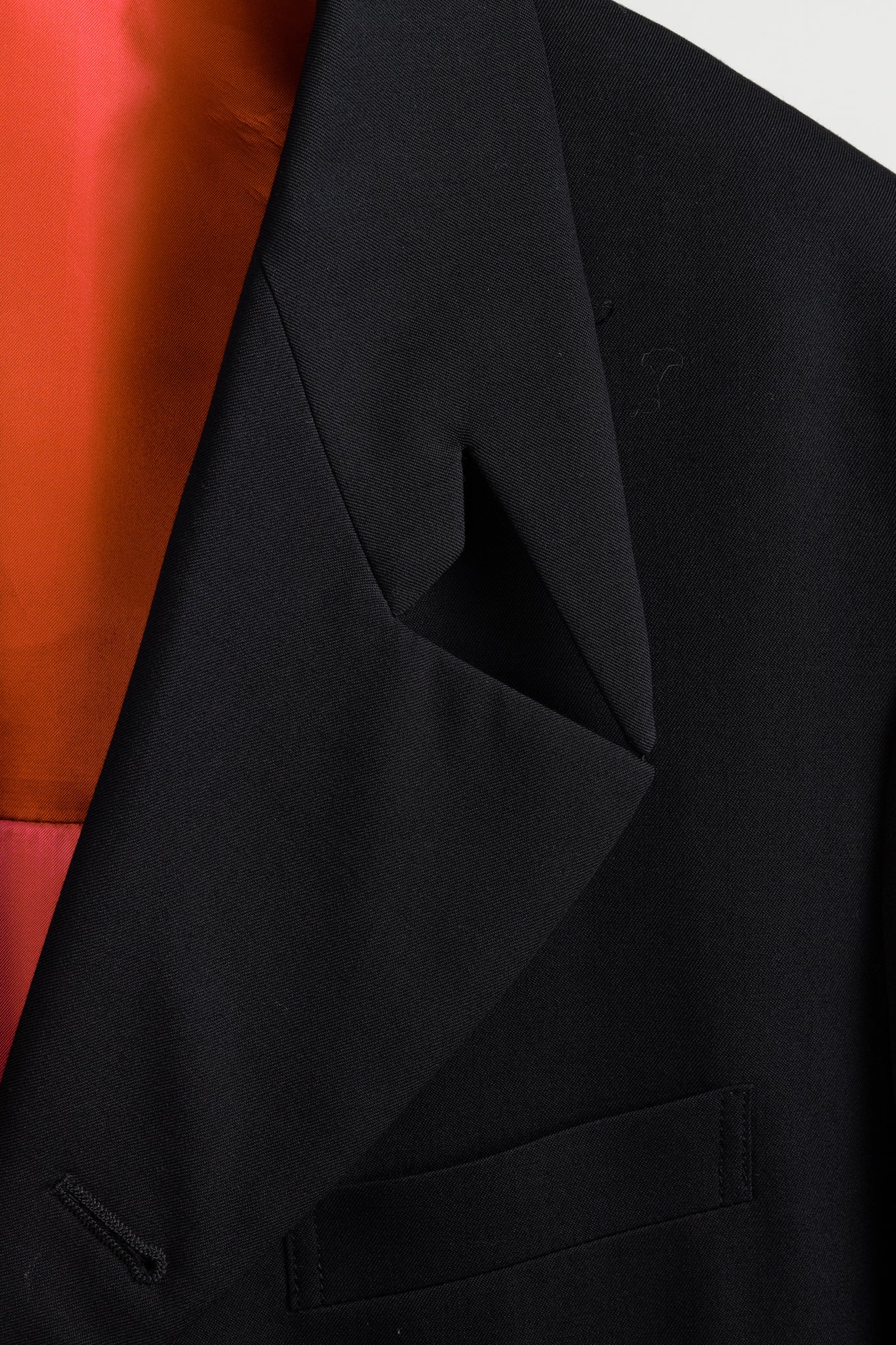 Comme Des Garcons Homme Plus 2017 Black Blazer Multi-Colour Lining