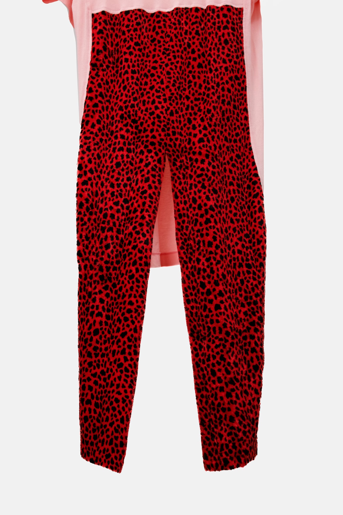 Comme des Garçons Homme Plus Men's Pink Leopard T-Shirt