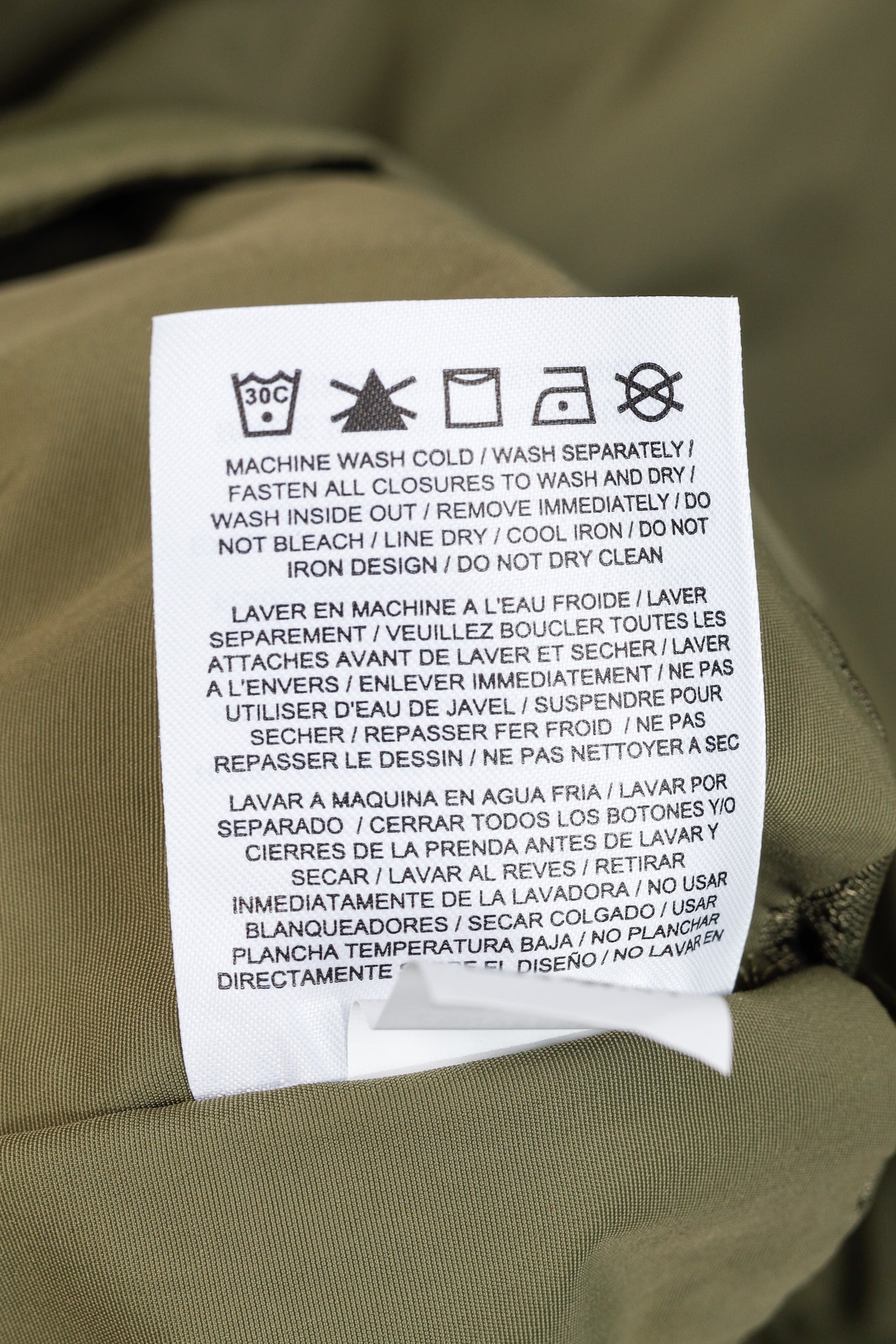 Converse x Kim Jones Burnt Olive Hooded Parka