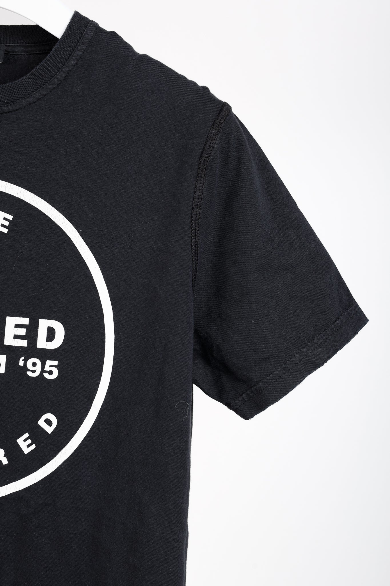 Dsquared2 2013 Phys-Ed Dean Gym '95 Black Cotton Tee