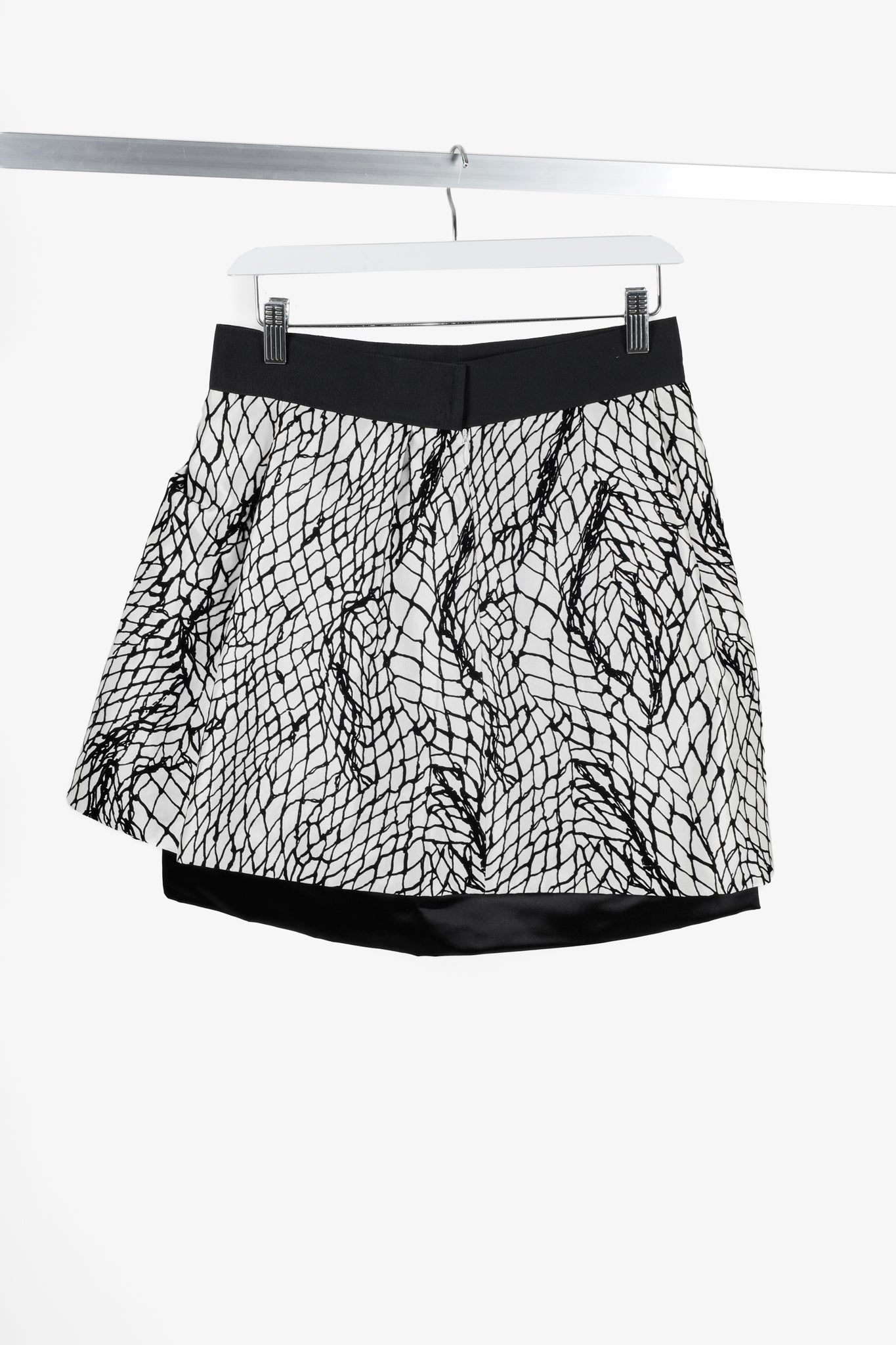 Dolce & Gabbana AW/09 Runway Velvet Web Mini Skirt