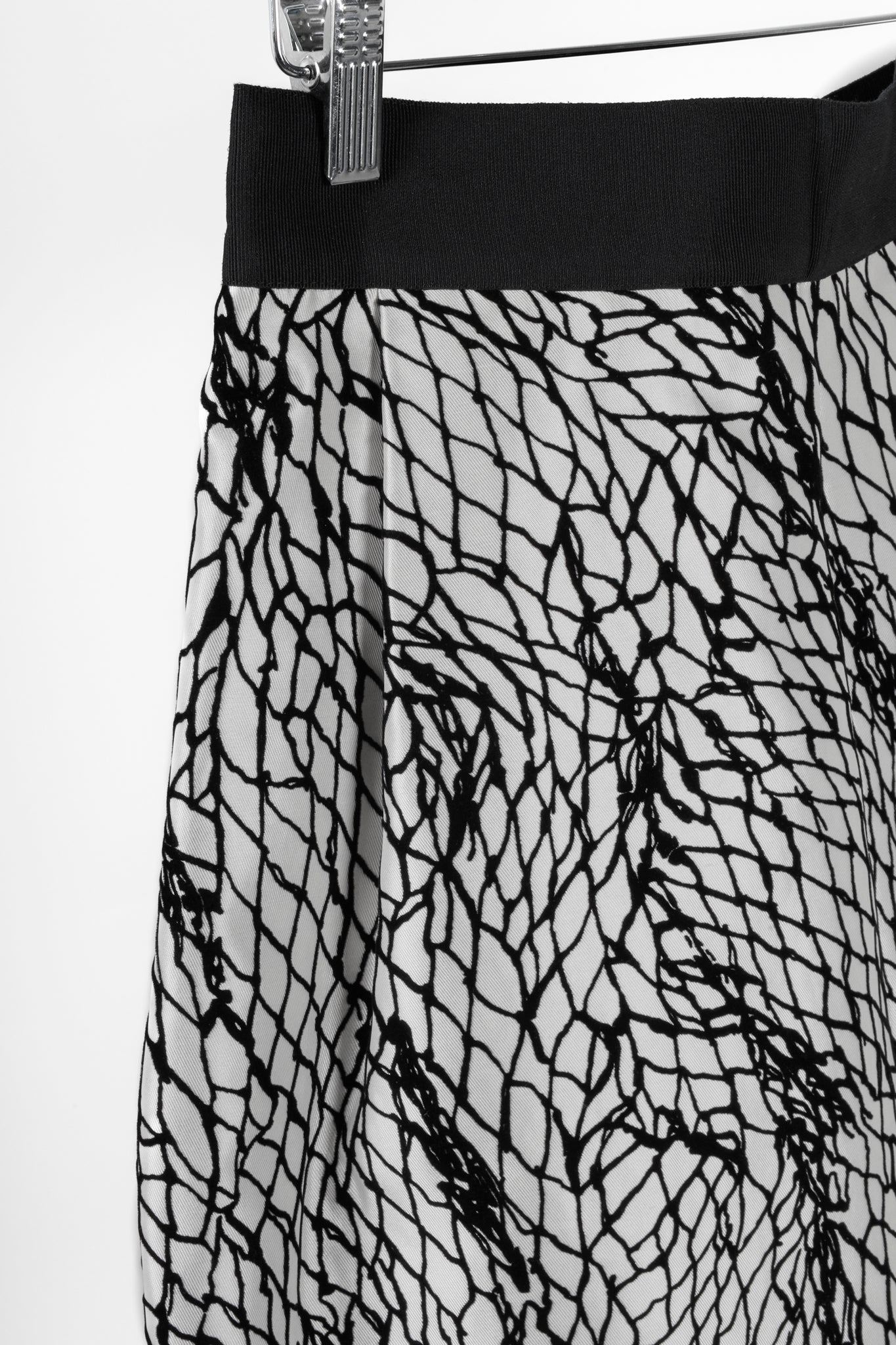 Dolce & Gabbana AW/09 Runway Velvet Web Mini Skirt
