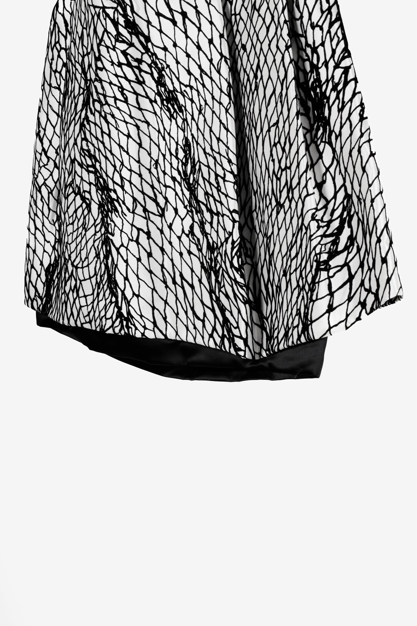 Dolce & Gabbana AW/09 Runway Velvet Web Mini Skirt