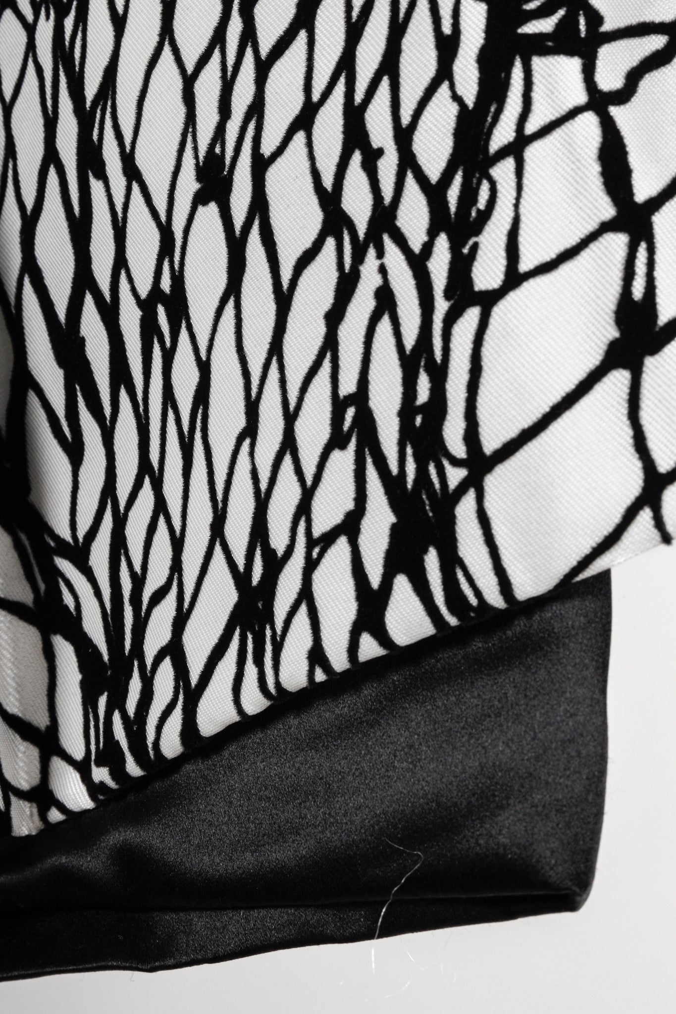 Dolce & Gabbana AW/09 Runway Velvet Web Mini Skirt