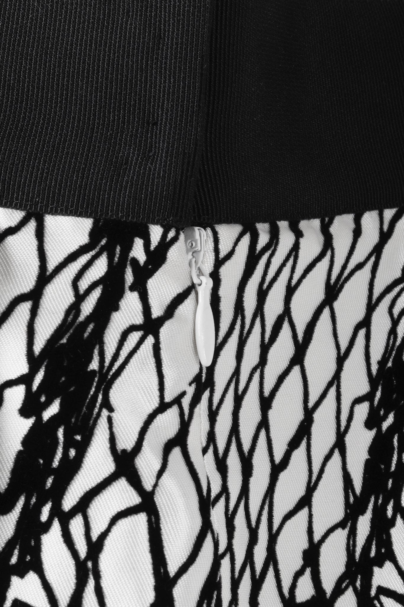 Dolce & Gabbana AW/09 Runway Velvet Web Mini Skirt