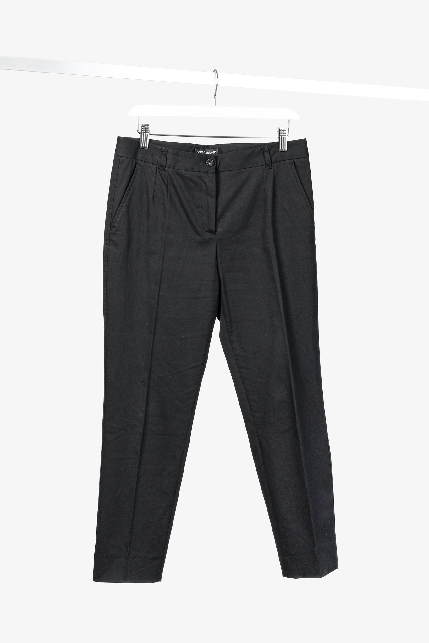 Dolce & Gabbana Black Chino Pants