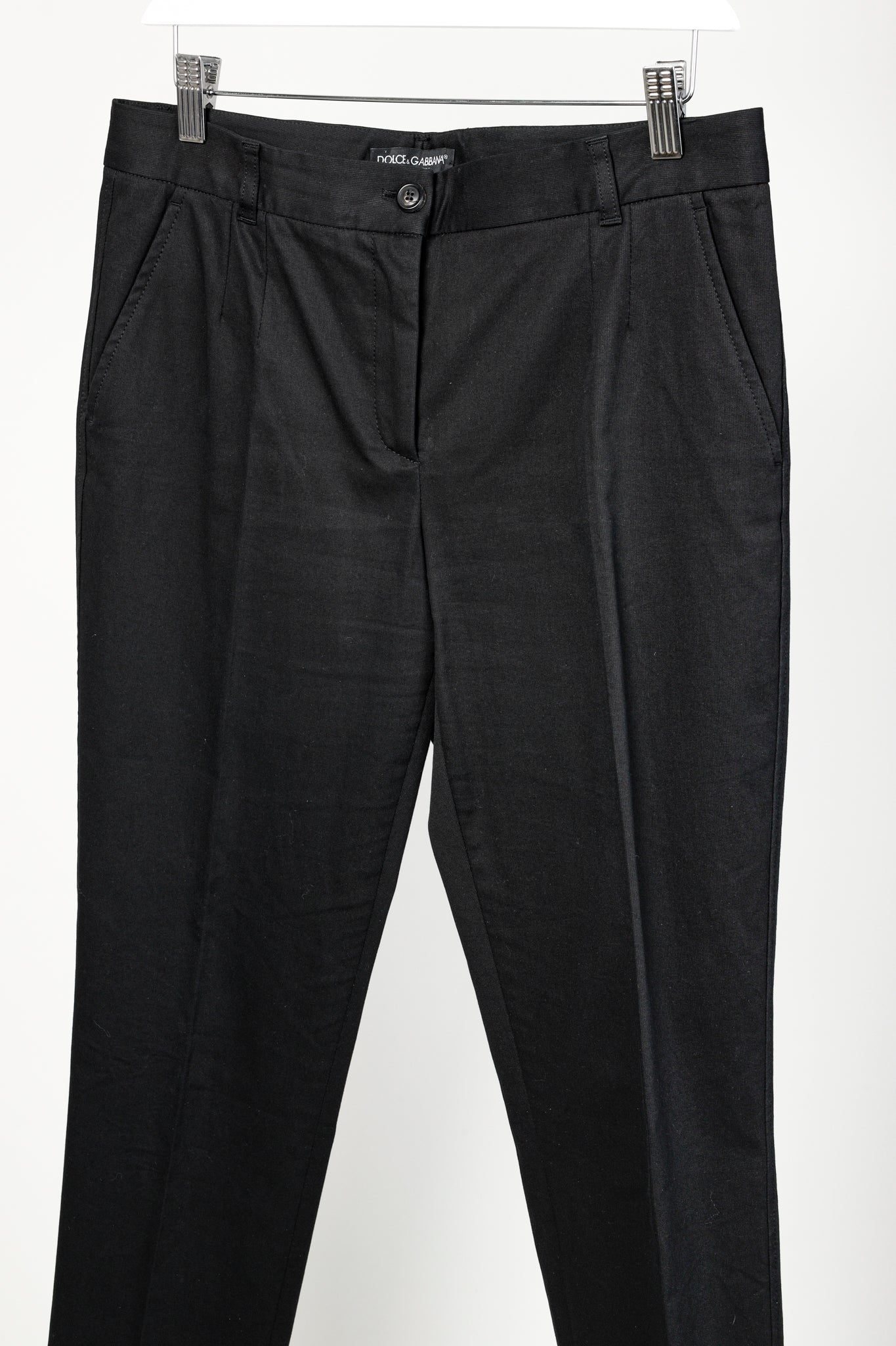 Dolce & Gabbana Black Chino Pants