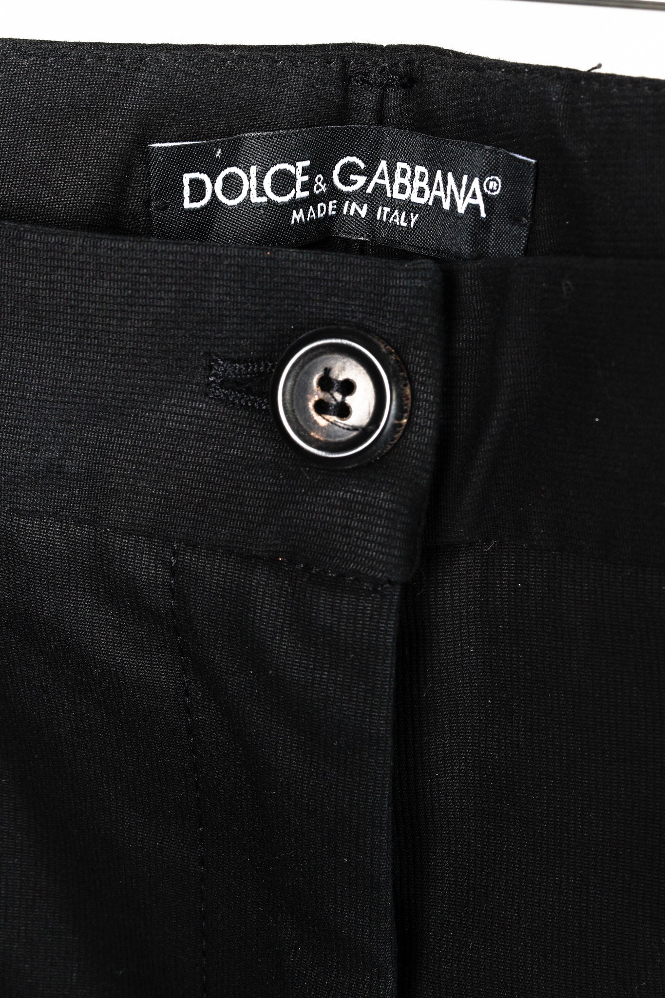Dolce & Gabbana Black Chino Pants