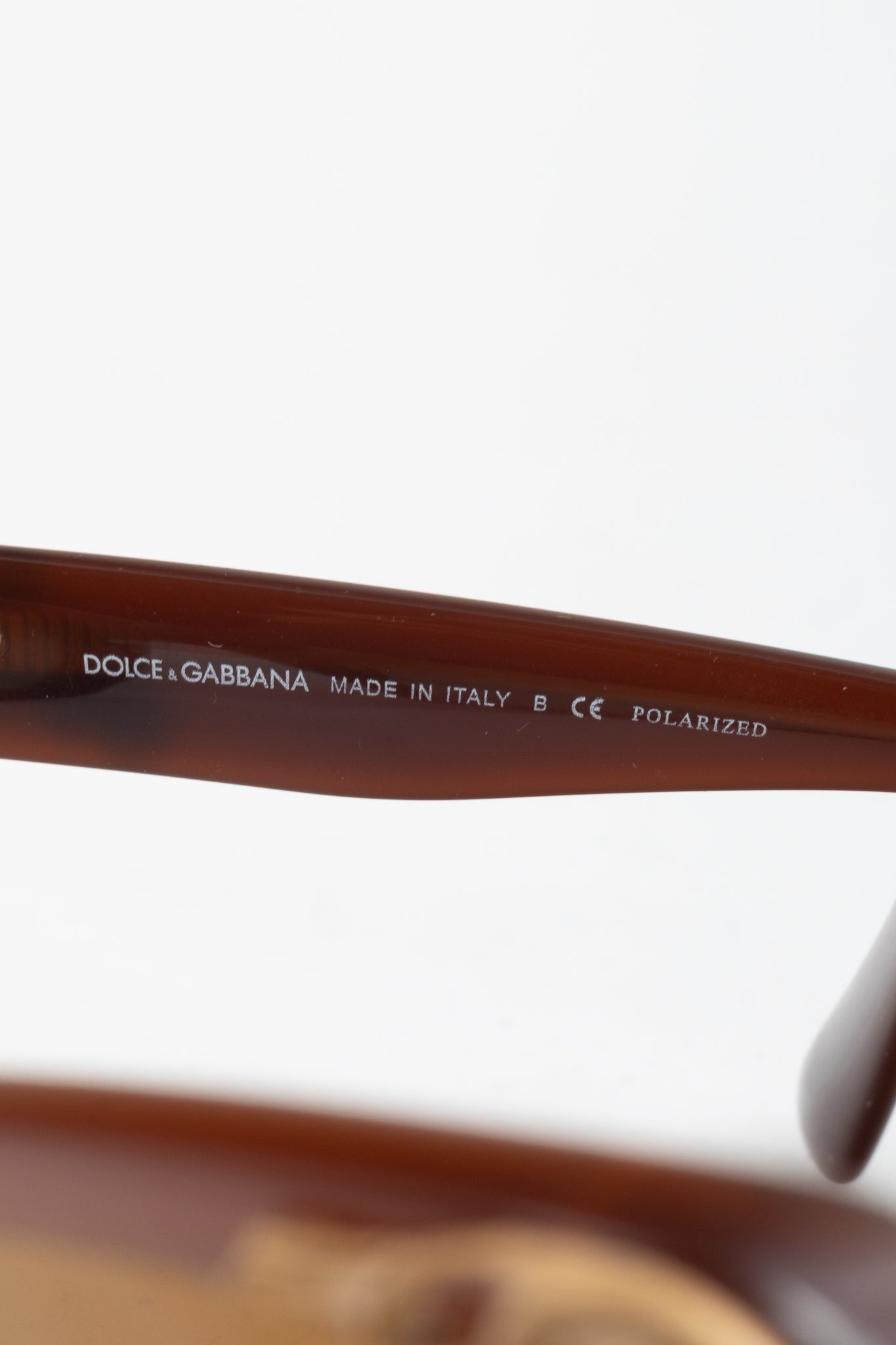 Dolce & Gabbana Sicilian Baroque Brown Cat-Eye Sunglasses