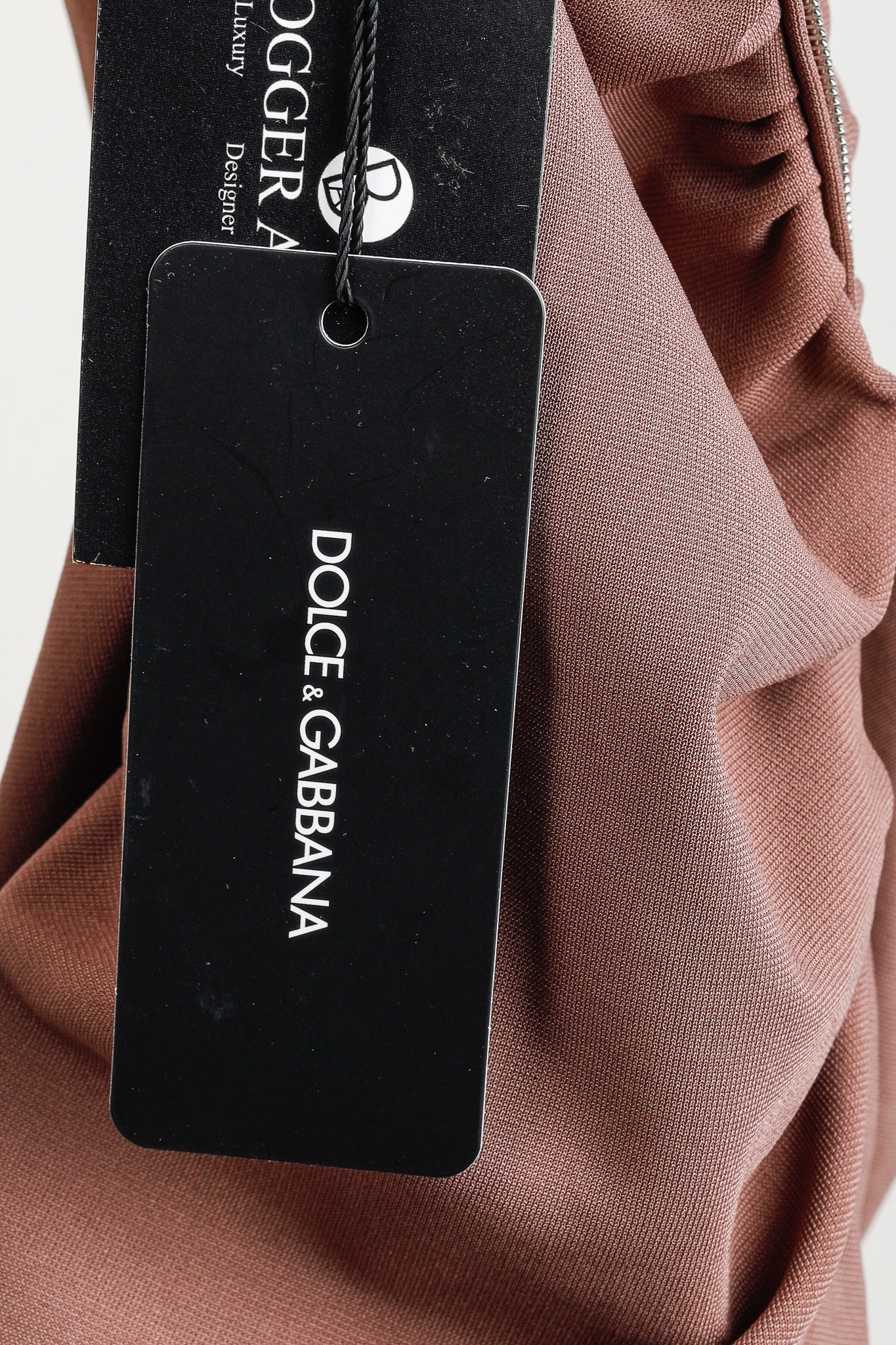 Dolce & Gabbana Clay Ruched Sleeveless Midi Dress