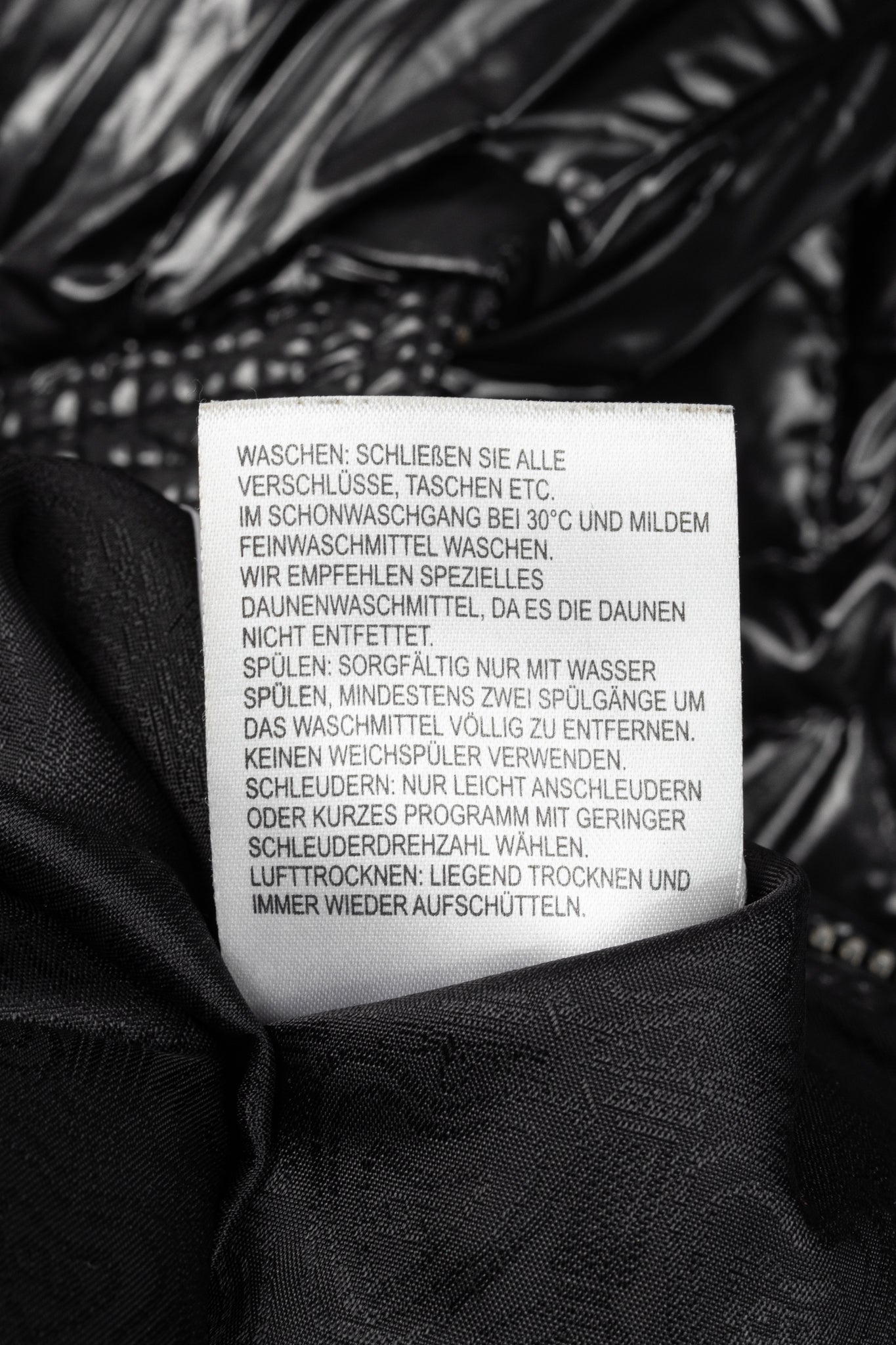 Escada Sport Mari Black Nylon Quilted Puffer Jacket