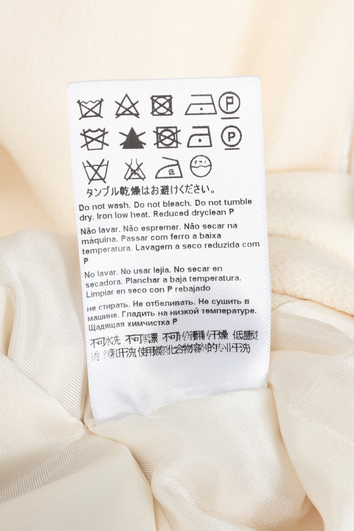 Escada Belliva Off-White Wool-Crepe Double-Breasted Waistcoat