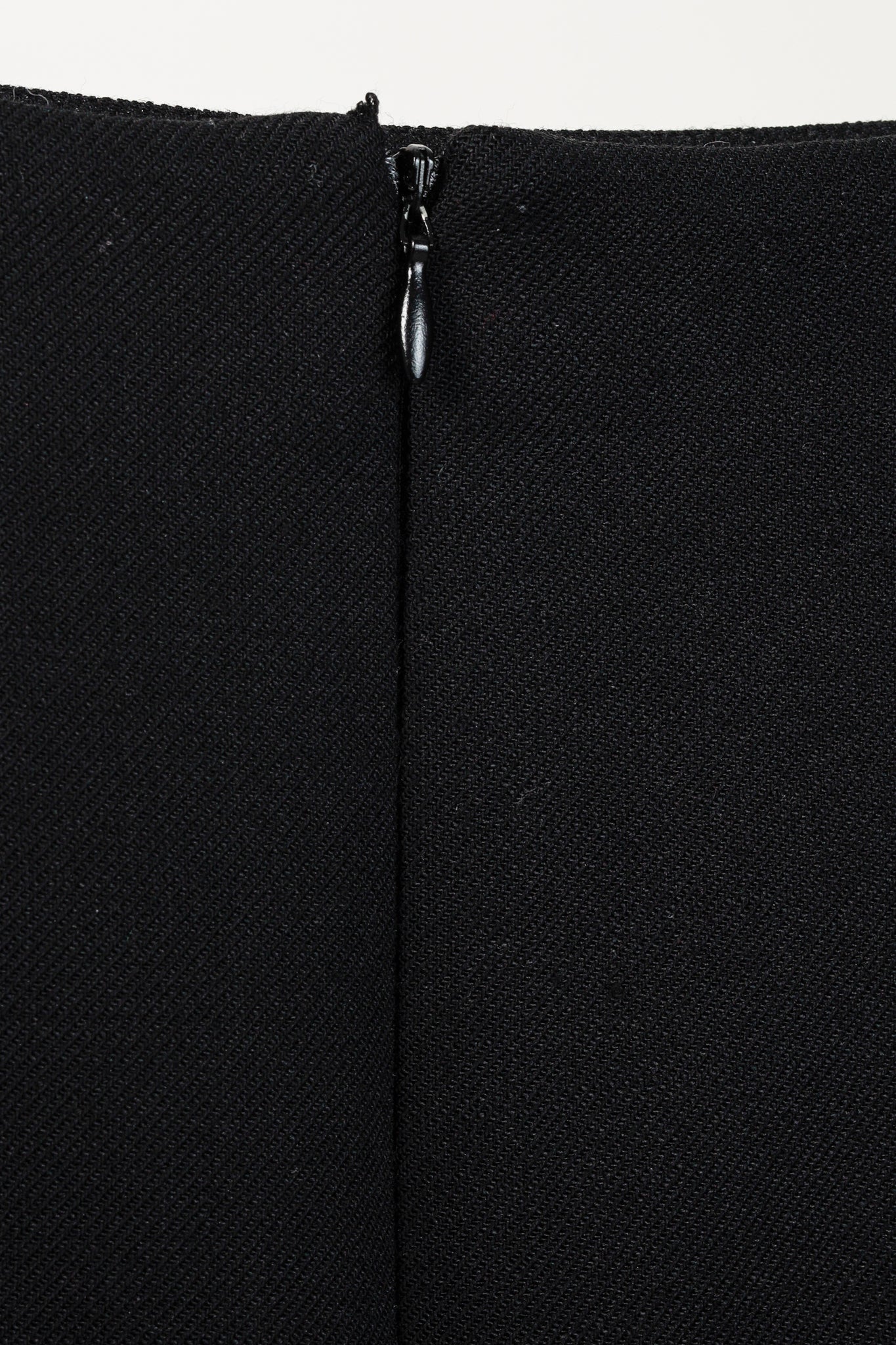 Etro Black Pencil Metallic Trim Skirt