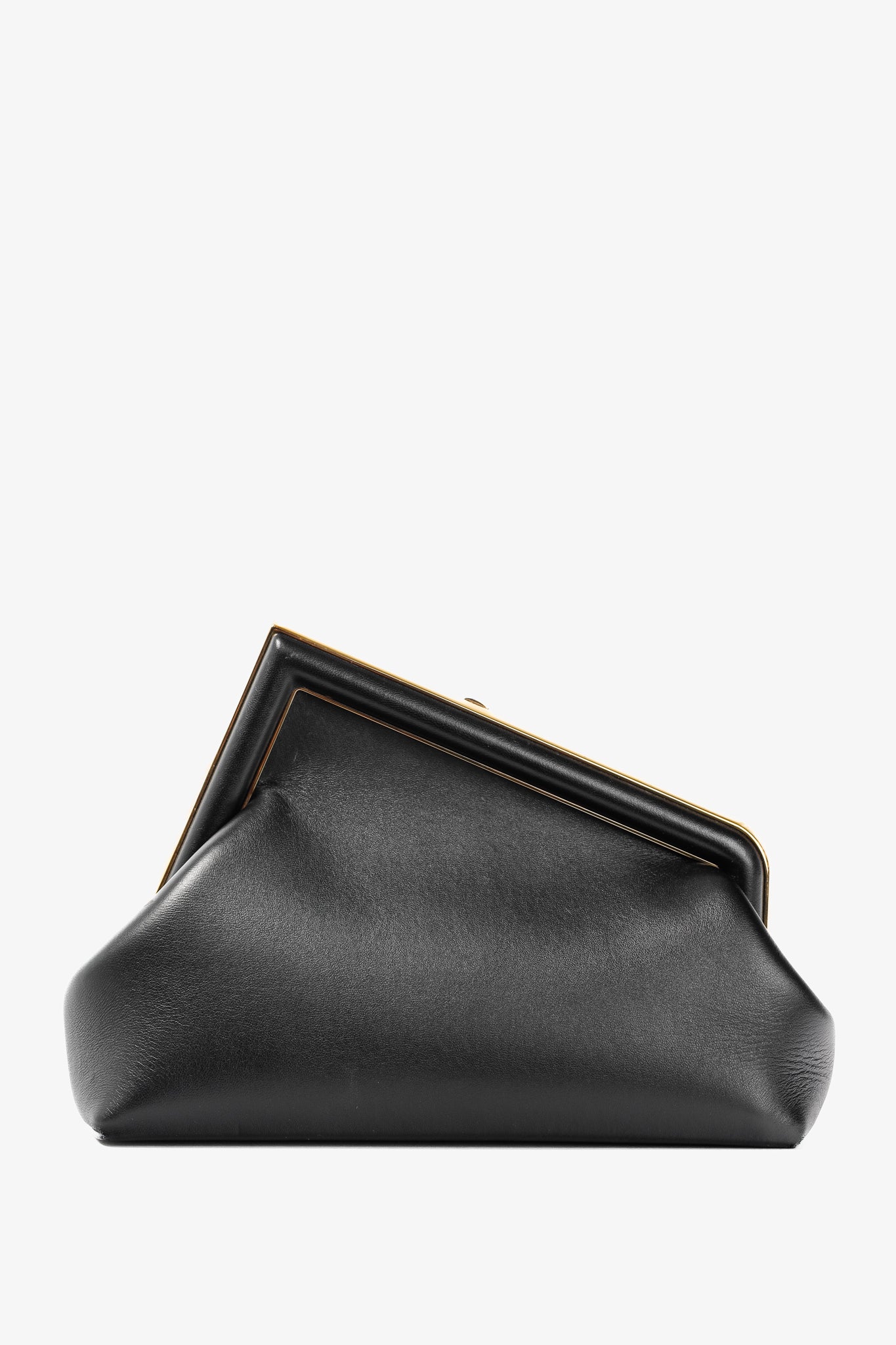 Fendi First Small Black Nappa Leather Bag