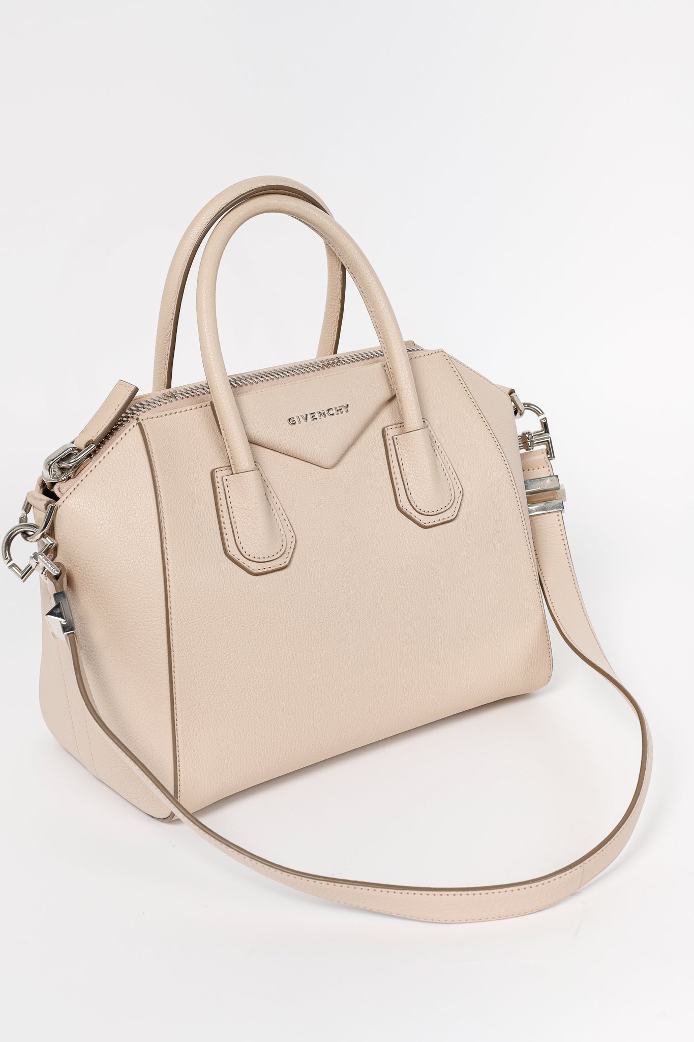 Givenchy Antigona Small Nude Pink Goat Leather Tote Bag