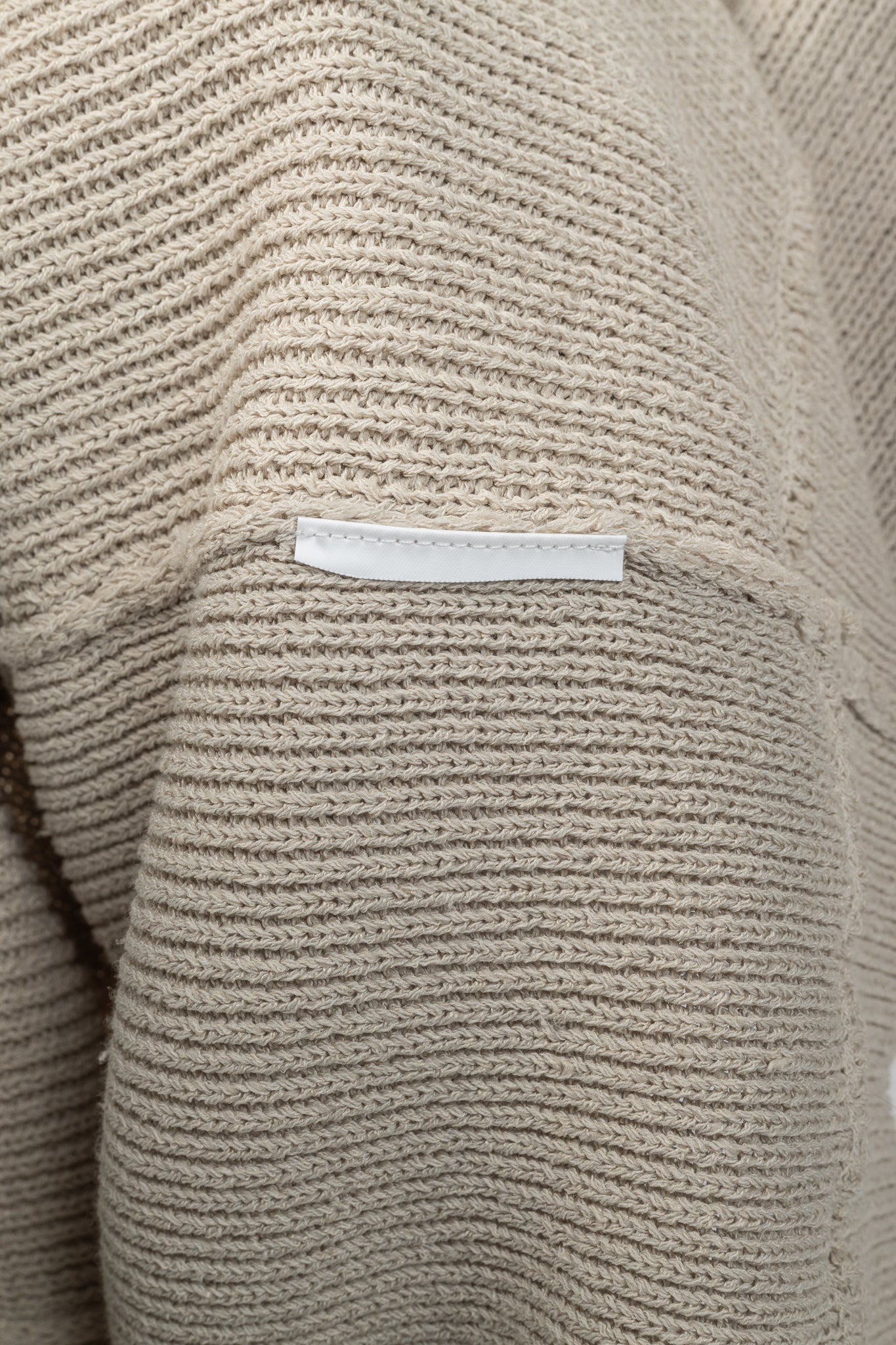 Graphpaper SS/25 Beige Linen Solotex Skipper Knit